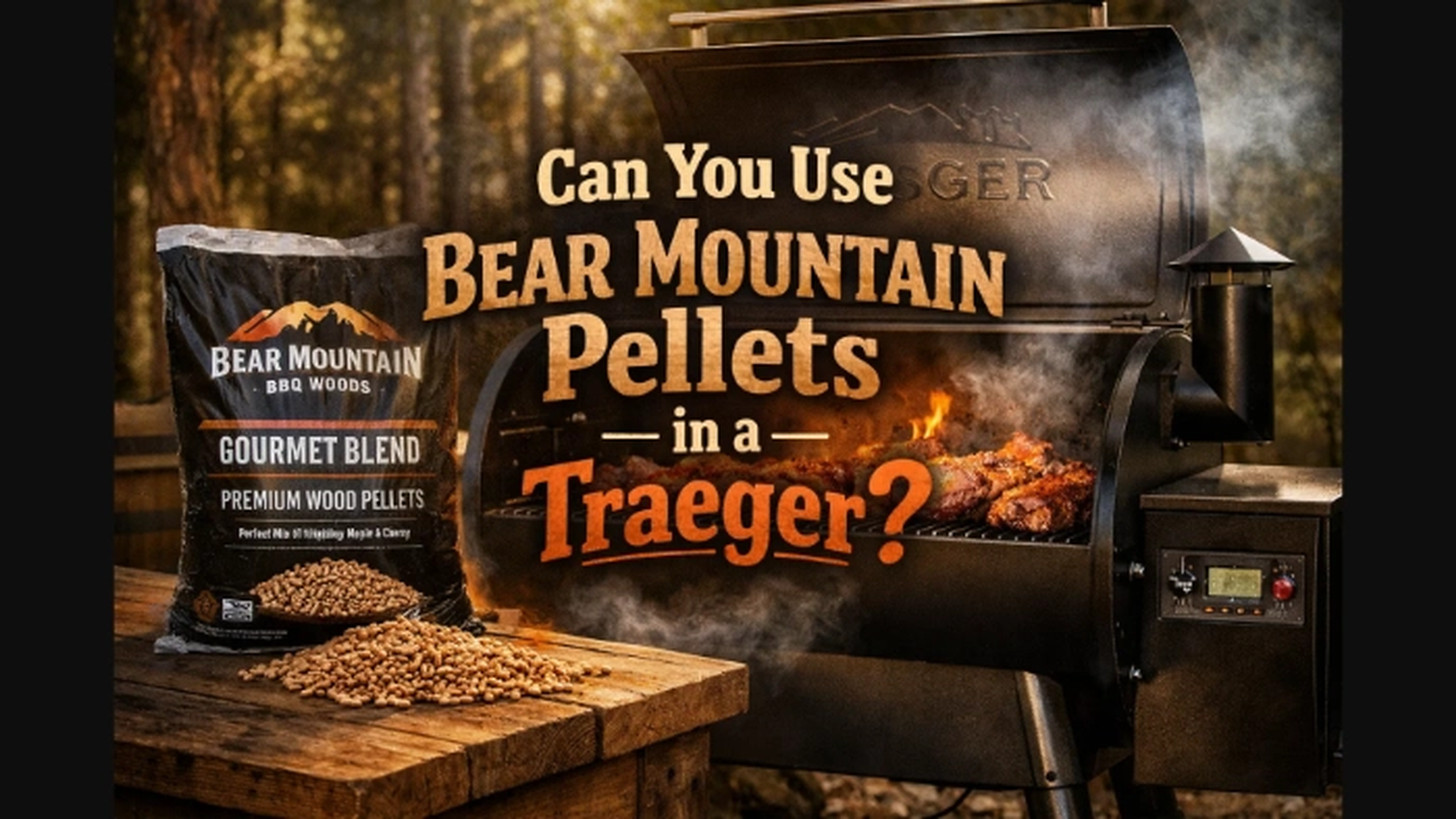 Can You Use Bear Mountain Pellets in a Traeger Grill?
