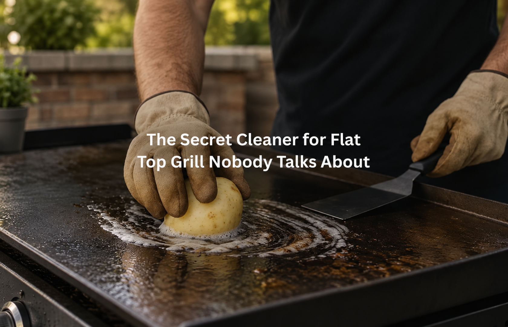 This Secret Cleaner for Flat Top Grill is All You Need!