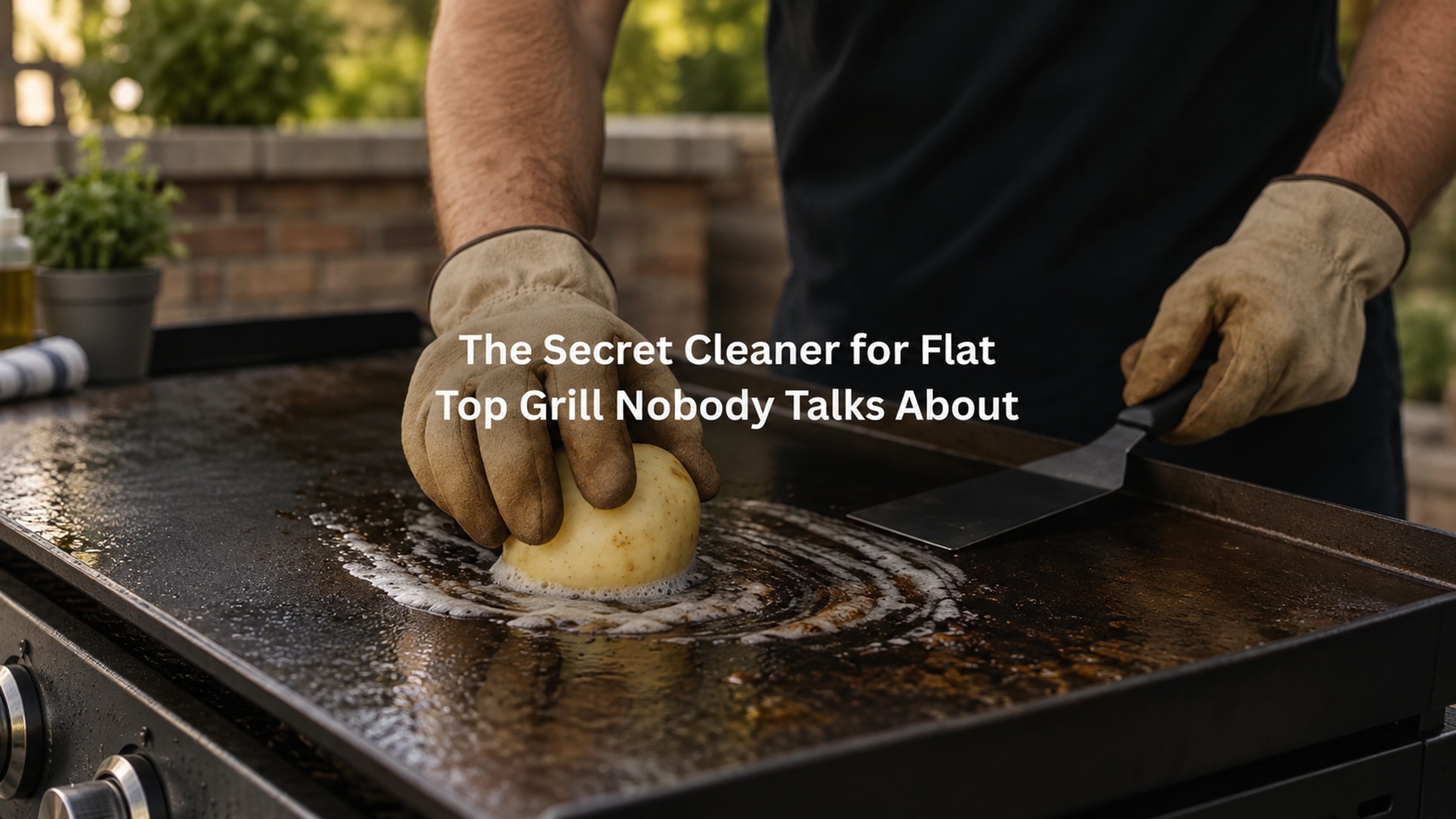 This Secret Cleaner for Flat Top Grill is All You Need!