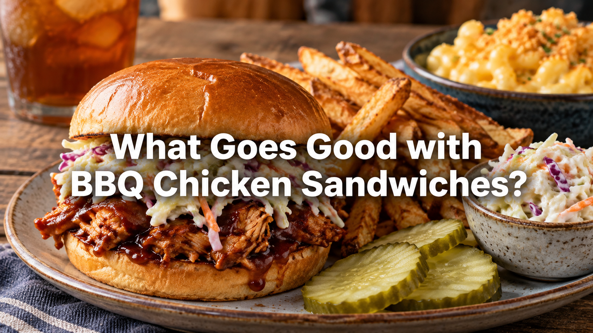 Discover What Goes Good with BBQ Chicken Sandwiches?