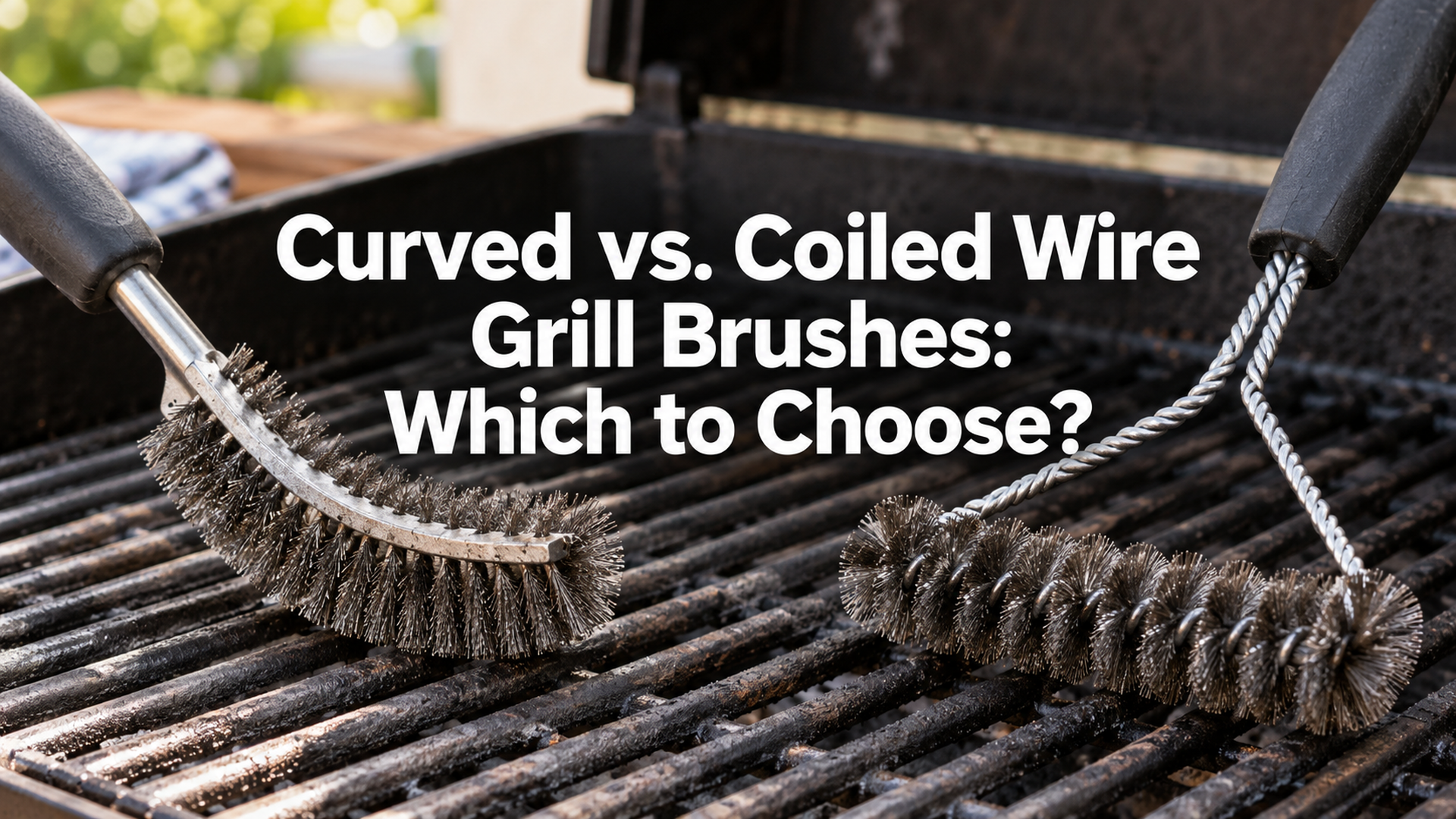 Curved vs. Coiled Wire Grill Brushes: Which to Choose?