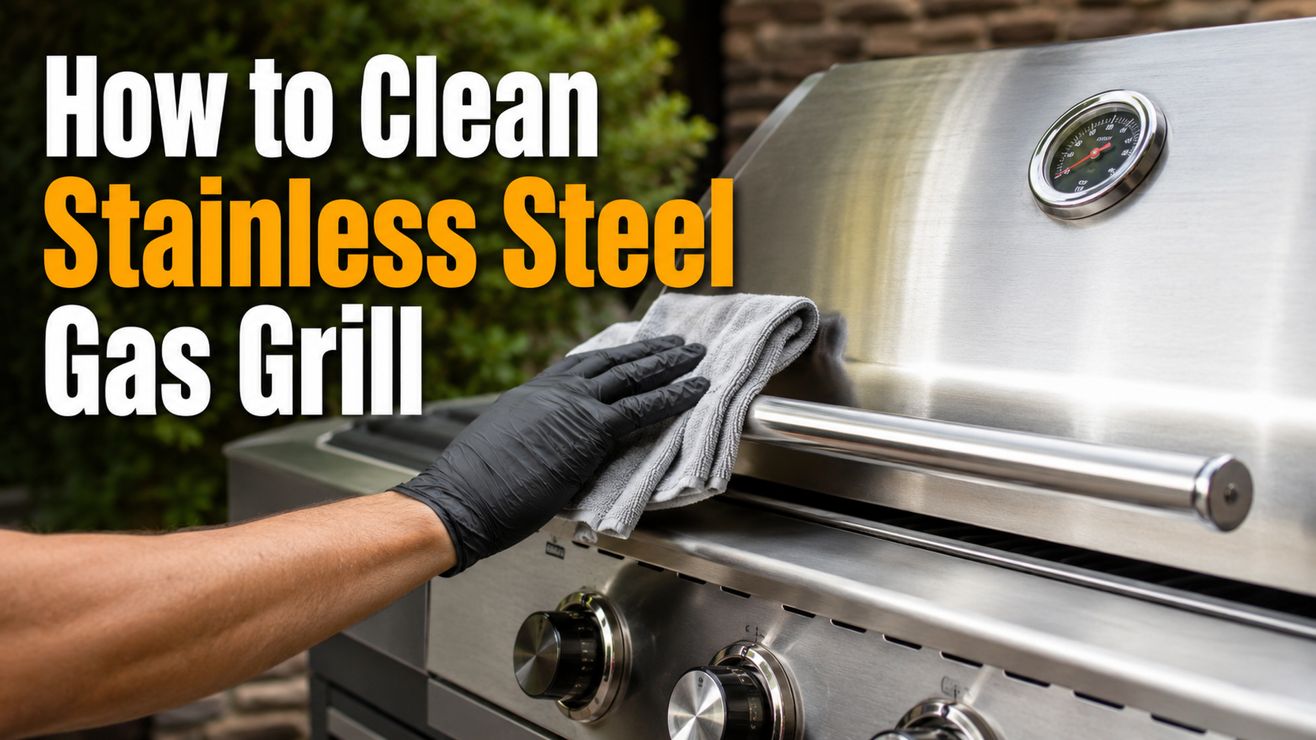 How To Clean Stainless Steel Gas Grill For A Perfect Shine
