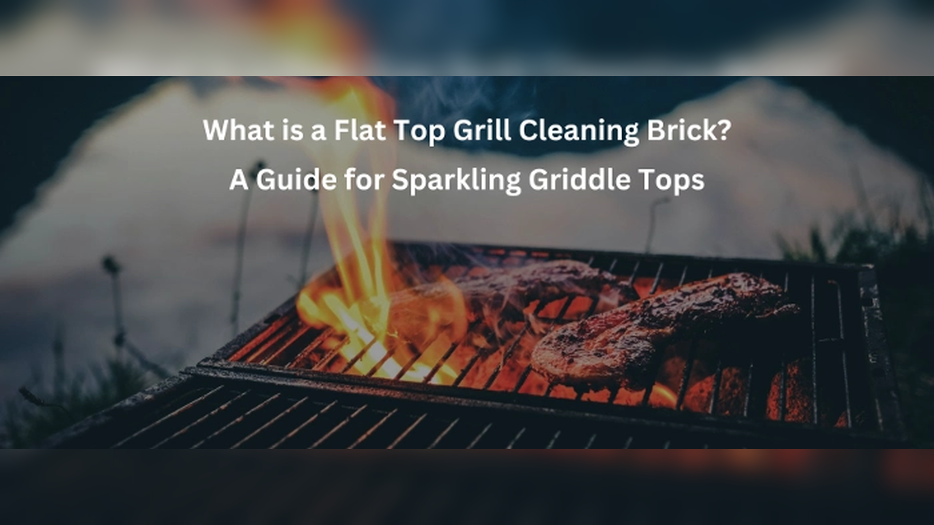 What is a Flat Top Grill Cleaning Brick? A Guide for Sparkling Griddle