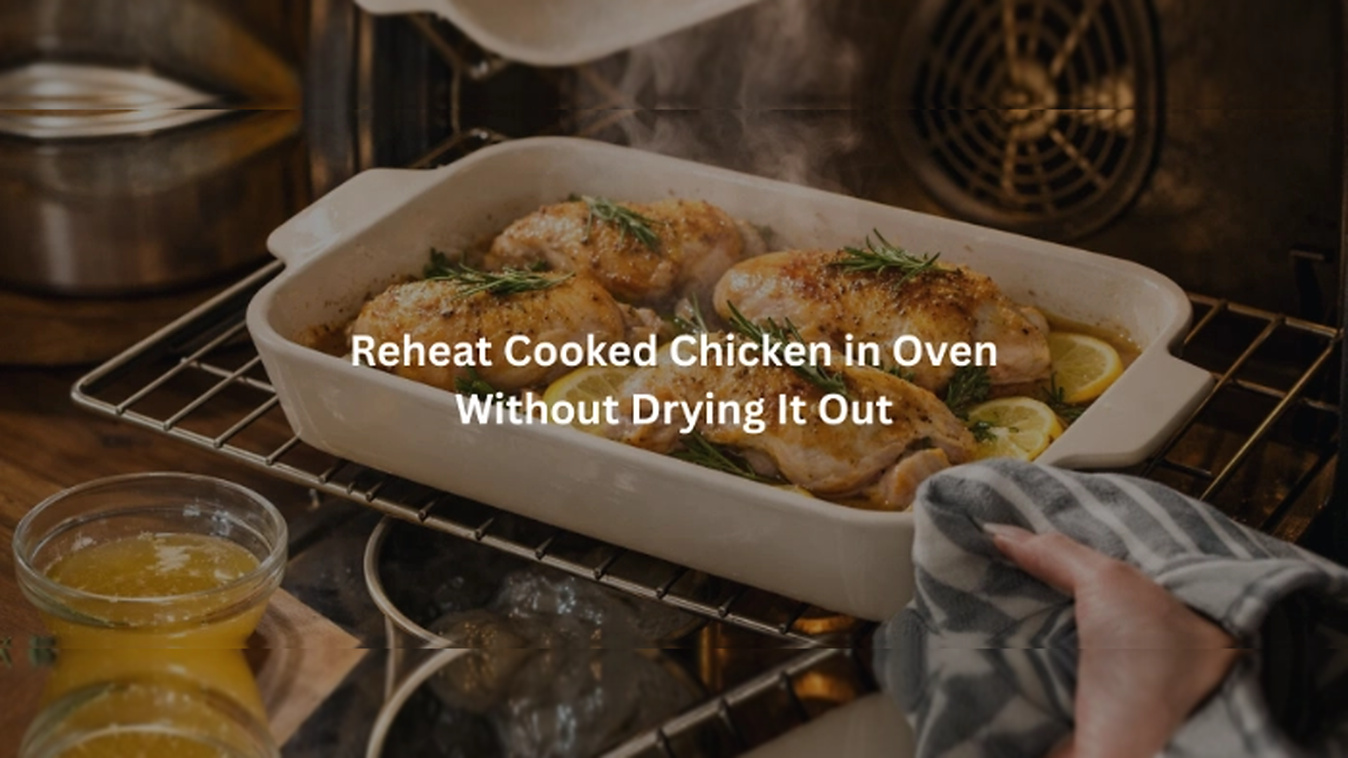 Reheat Cooked Chicken in Oven Without Drying It Out