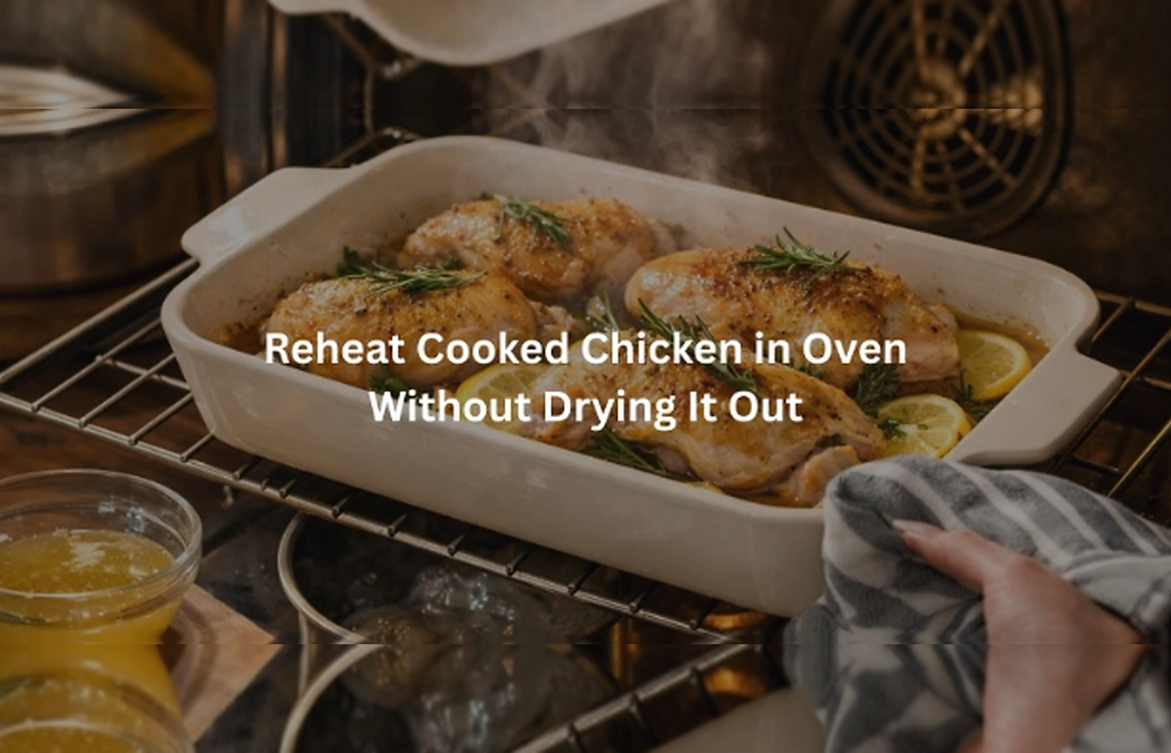 Reheat Cooked Chicken in Oven Without Drying It Out