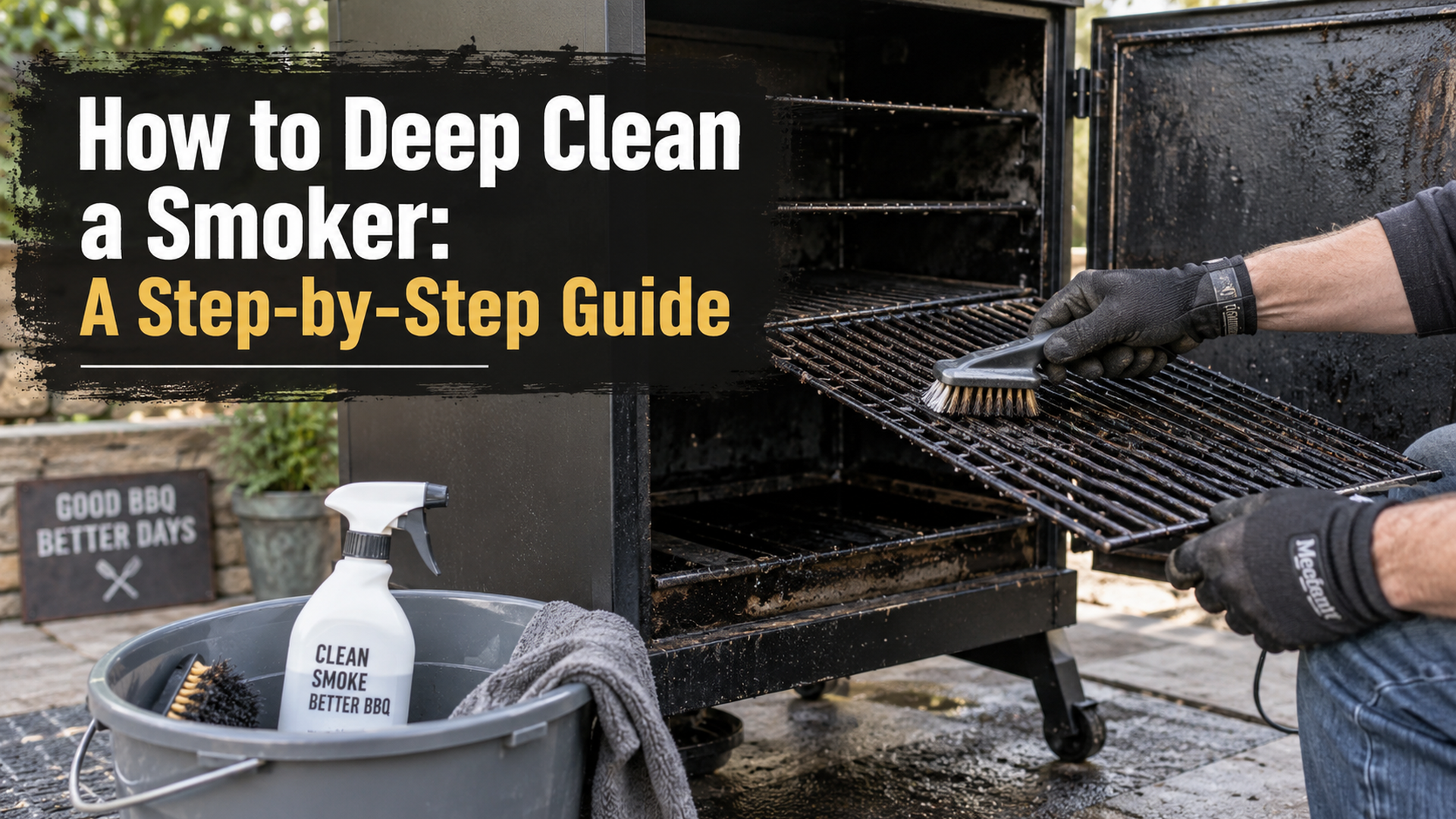 Find out How to Deep Clean a Smoker: A Step-by-Step Guide