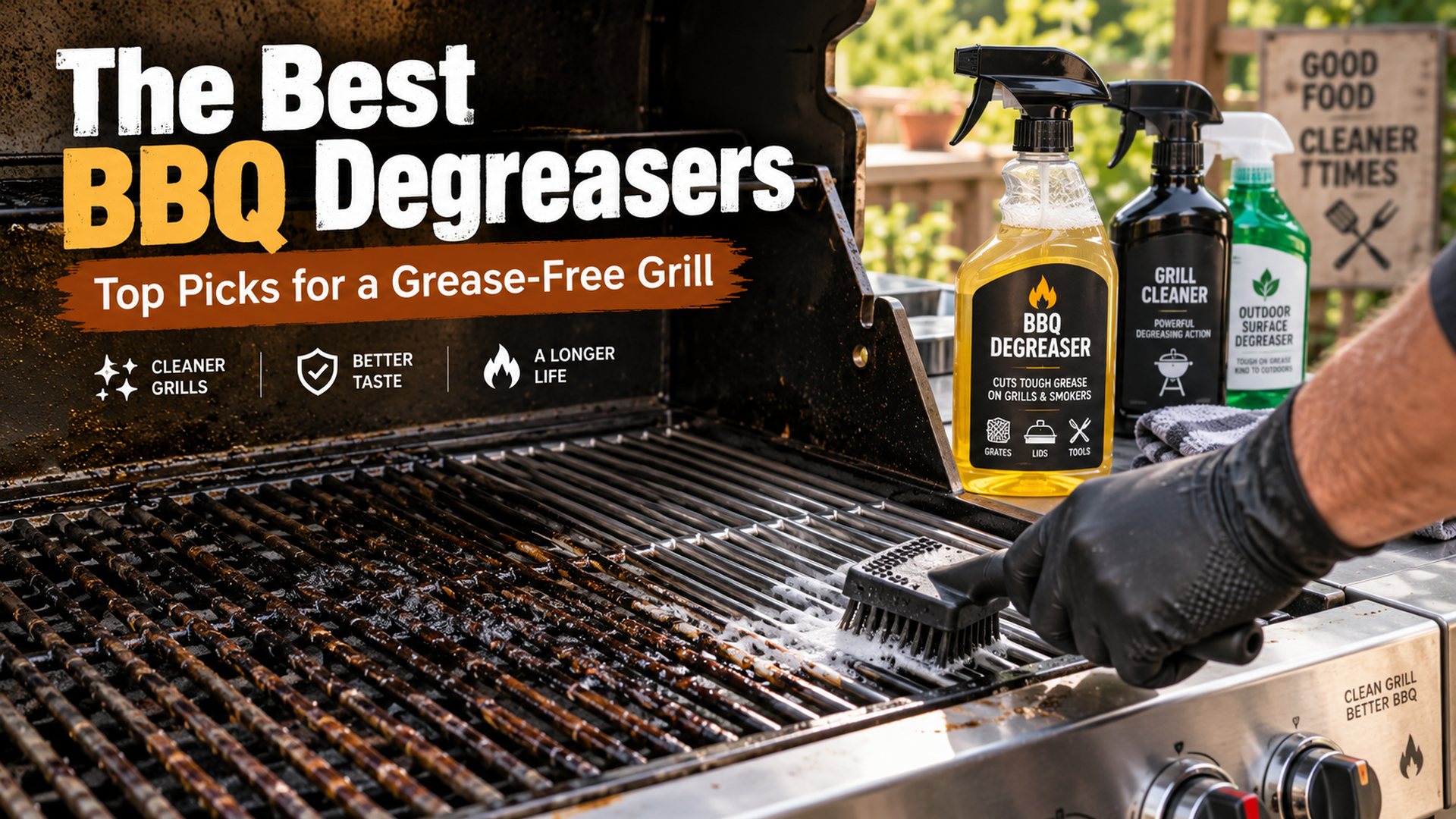The Best BBQ Degreasers: Top Picks for a Grease-Free Grill