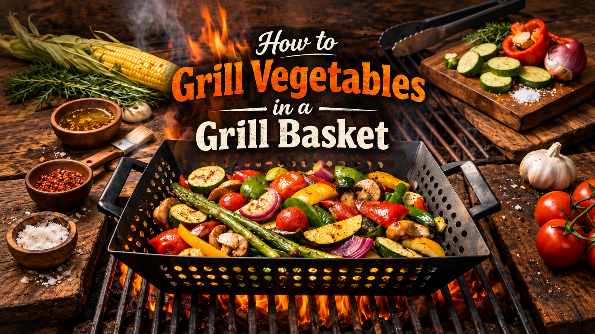 How to Grill Vegetables in a Grill Basket Right