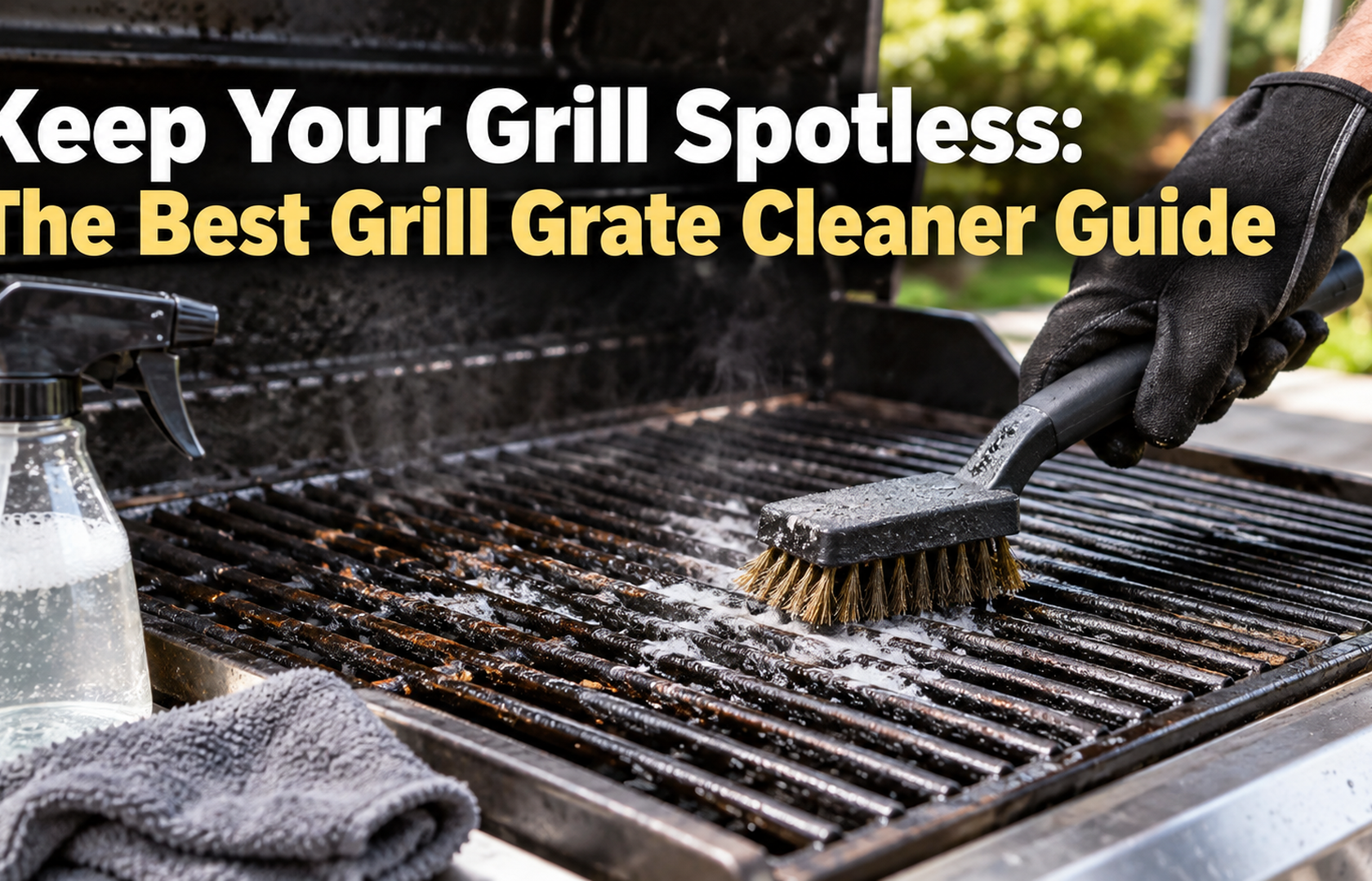 Keep Your Grill Spotless: The Best Grill Grate Cleaner Guide