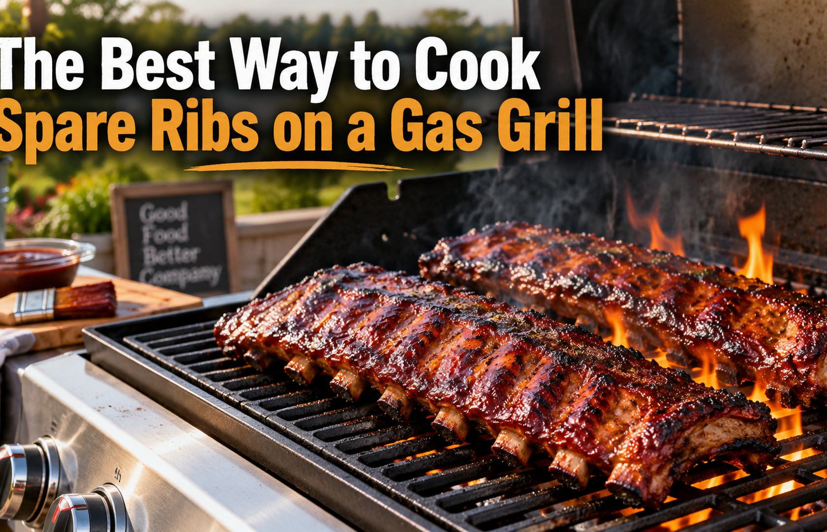Cook Spare Ribs on a Gas Grill the Right Way for Flavor