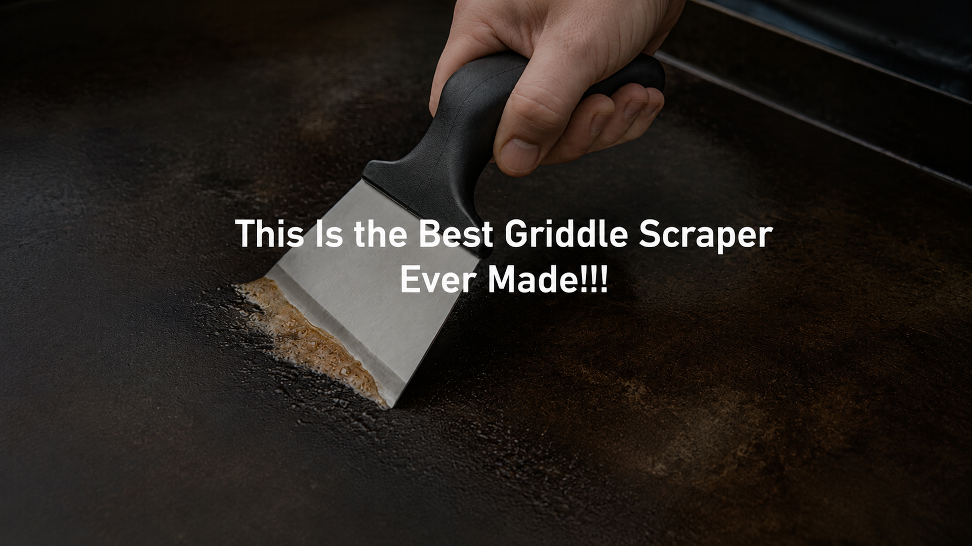 Discover the Best Griddle Scraper Ever Made