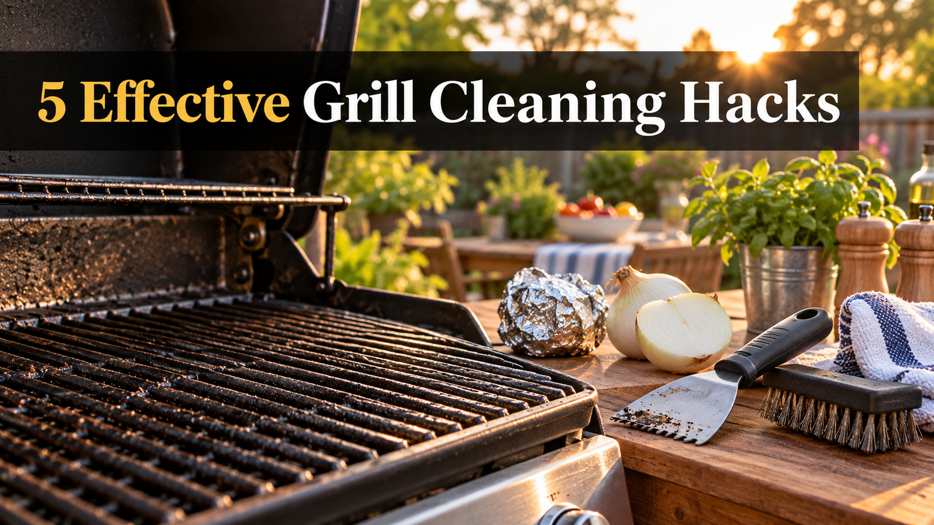 Enhance Your BBQ Experience! Discover 5 Effective Grill Cleaning Hacks