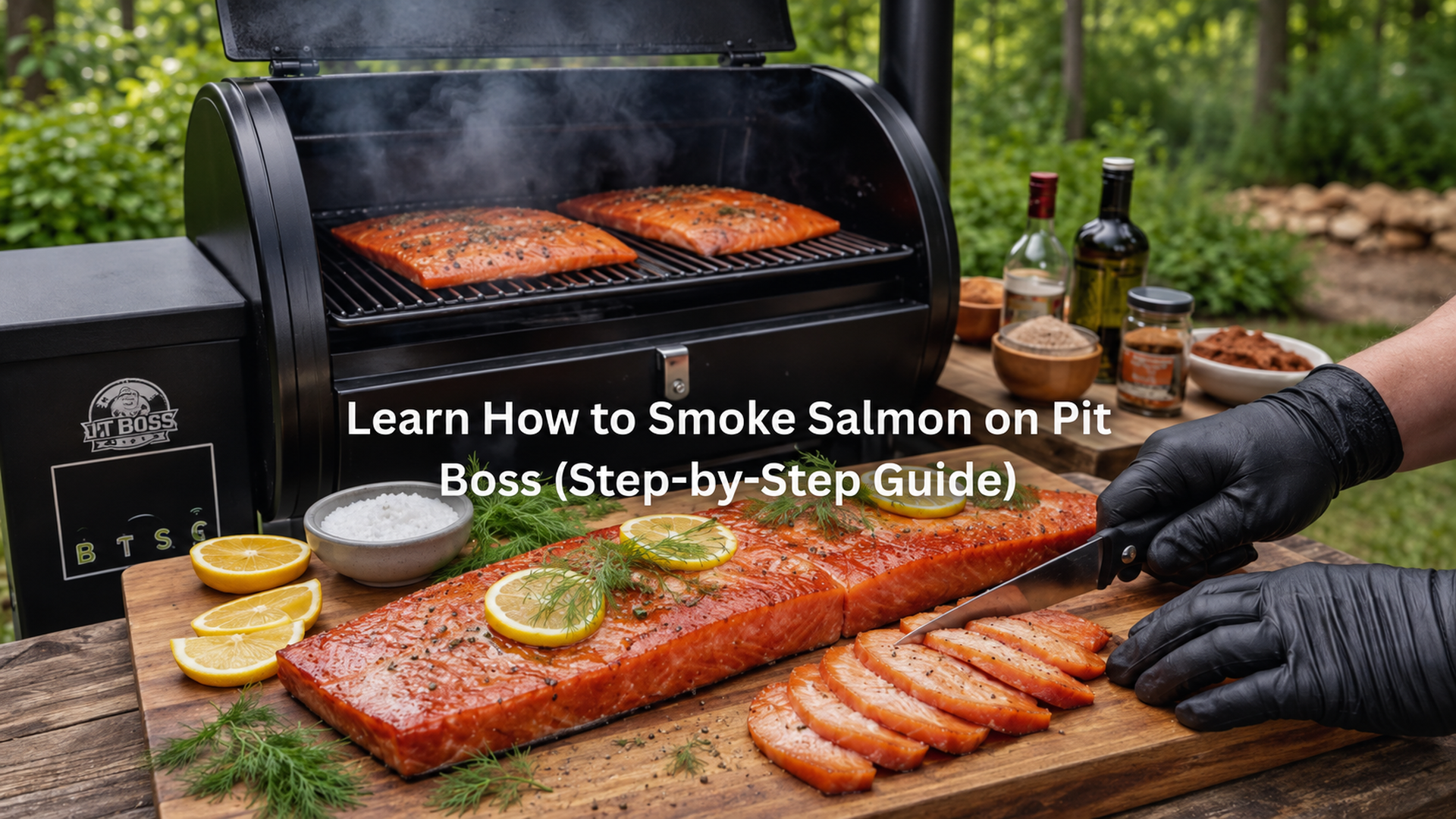 Here's How to Smoke Salmon on Pit Boss