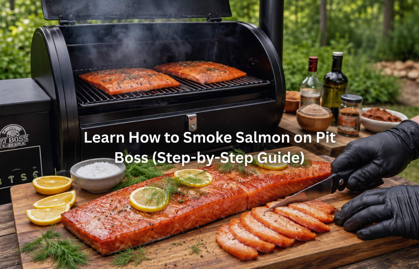 Here's How to Smoke Salmon on Pit Boss