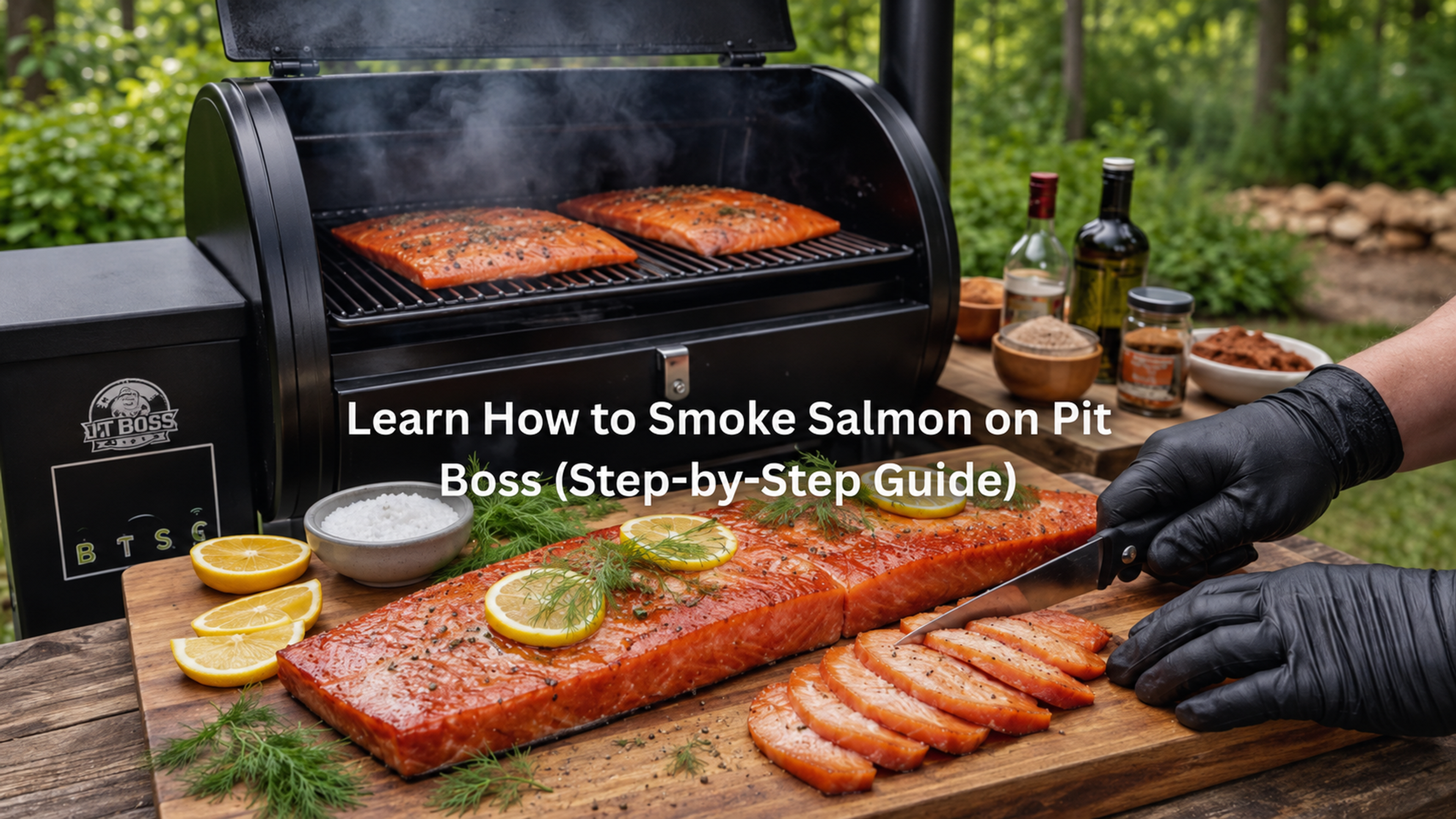 Here's How to Smoke Salmon on Pit Boss