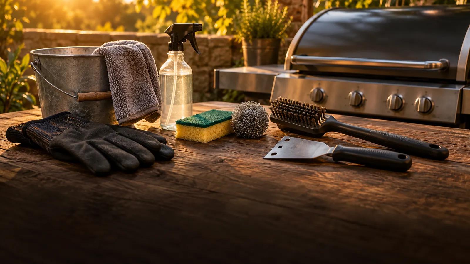 Efficient Grill Cleaning Kit Essentials for Sparkling Results