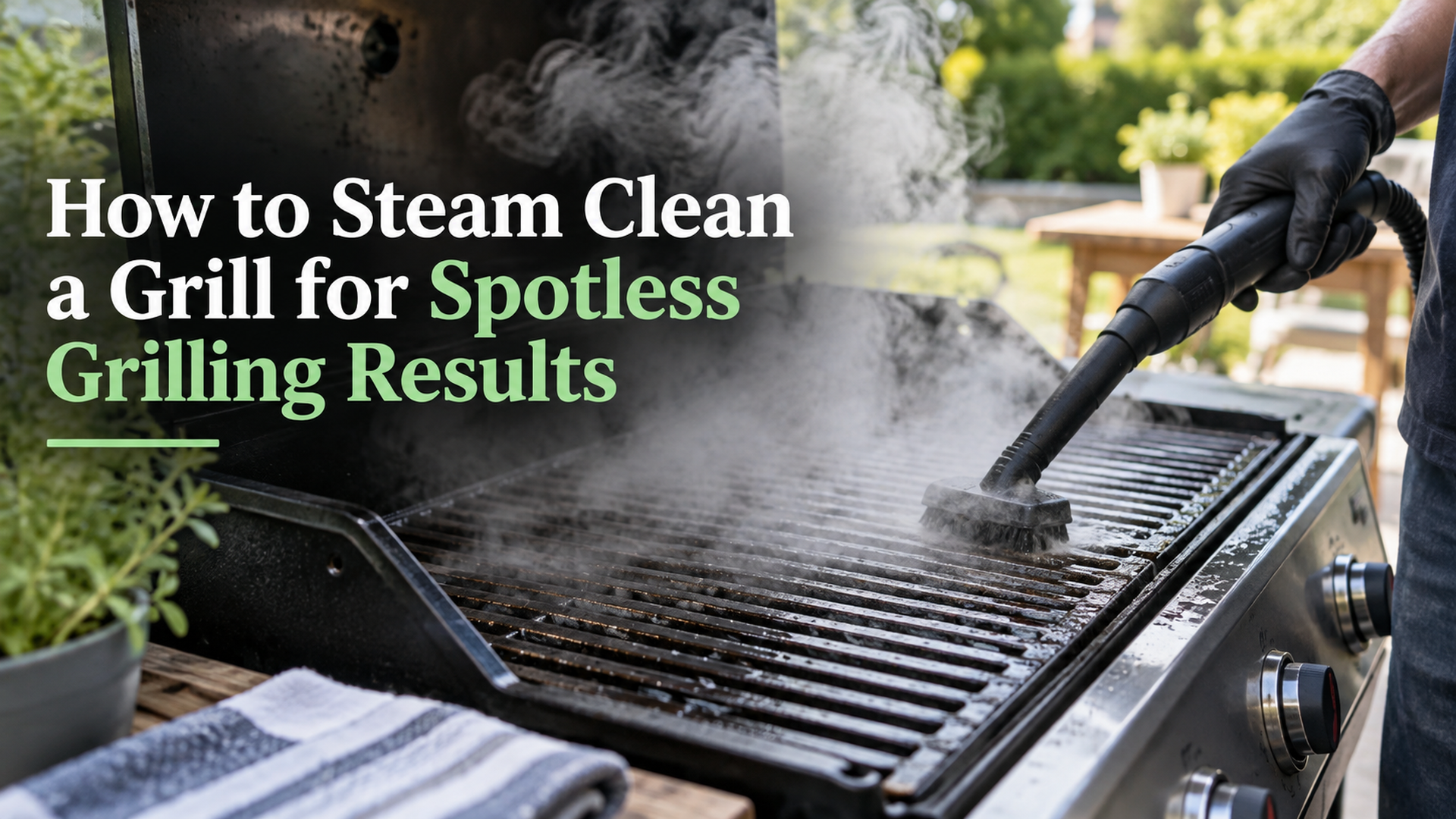 How to Steam Clean a Grill for Spotless Grilling Results