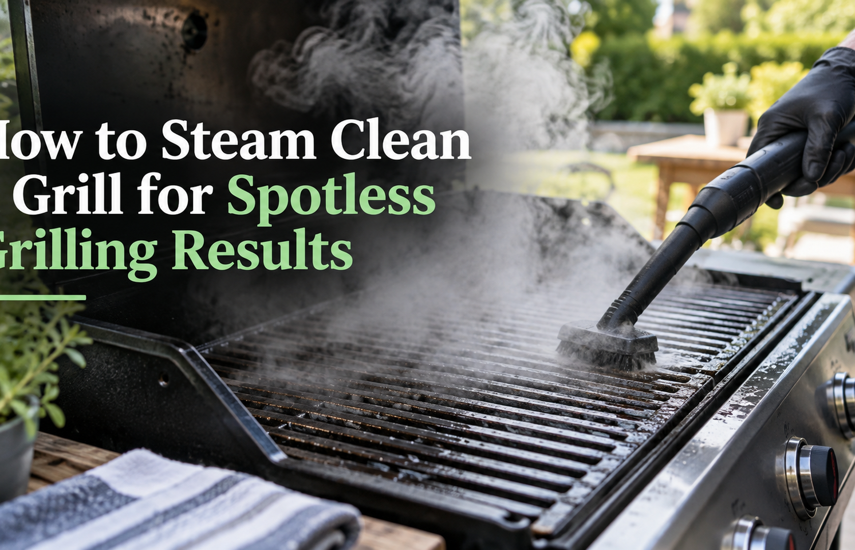 How to Steam Clean a Grill for Spotless Grilling Results
