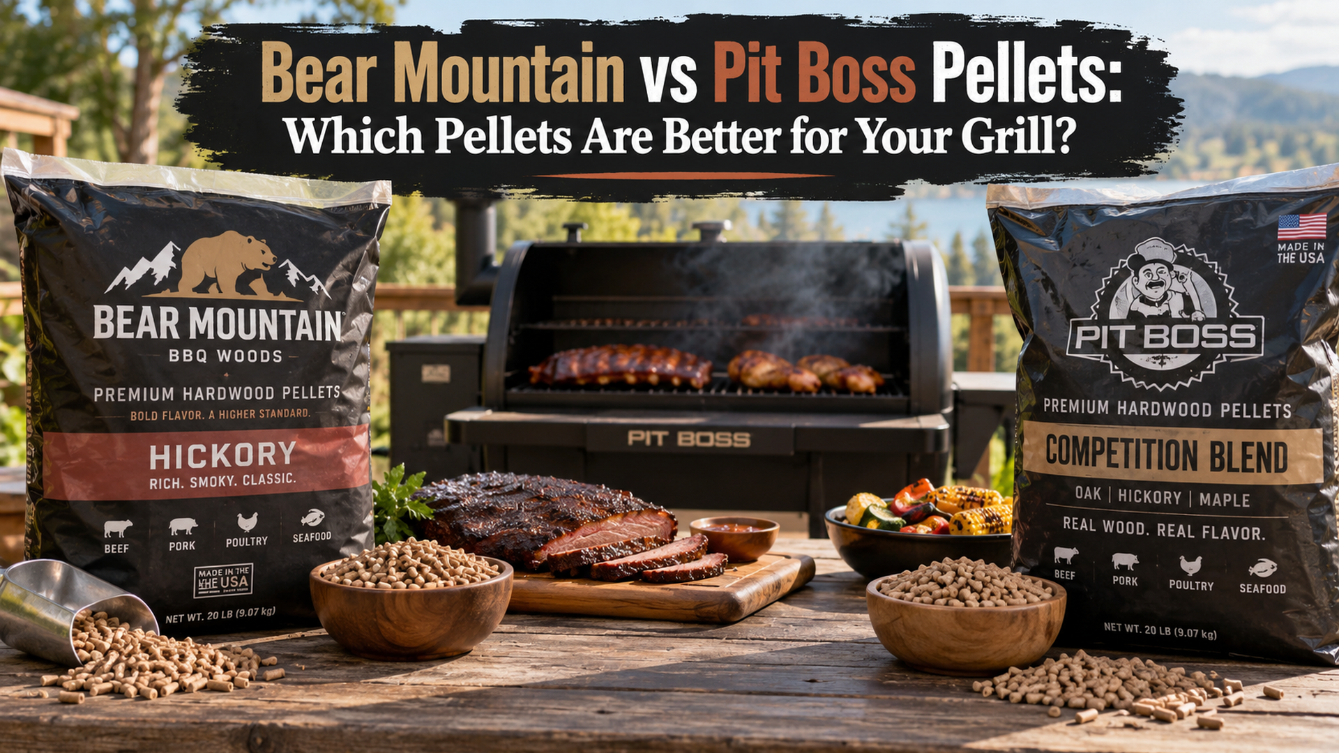 Bear Mountain vs Pit Boss Pellets: Which Is Better?