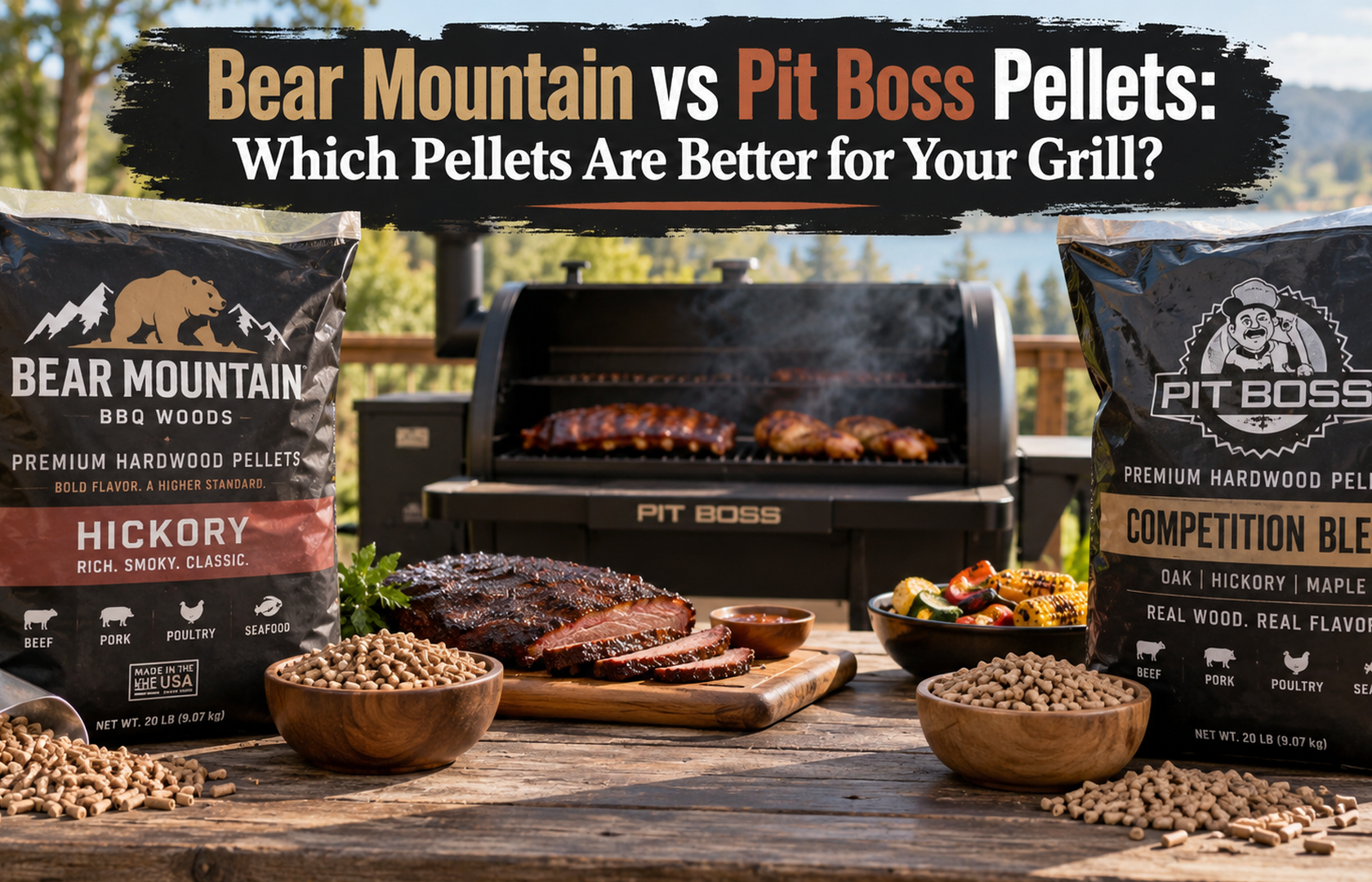 Bear Mountain vs Pit Boss Pellets: Which Is Better?