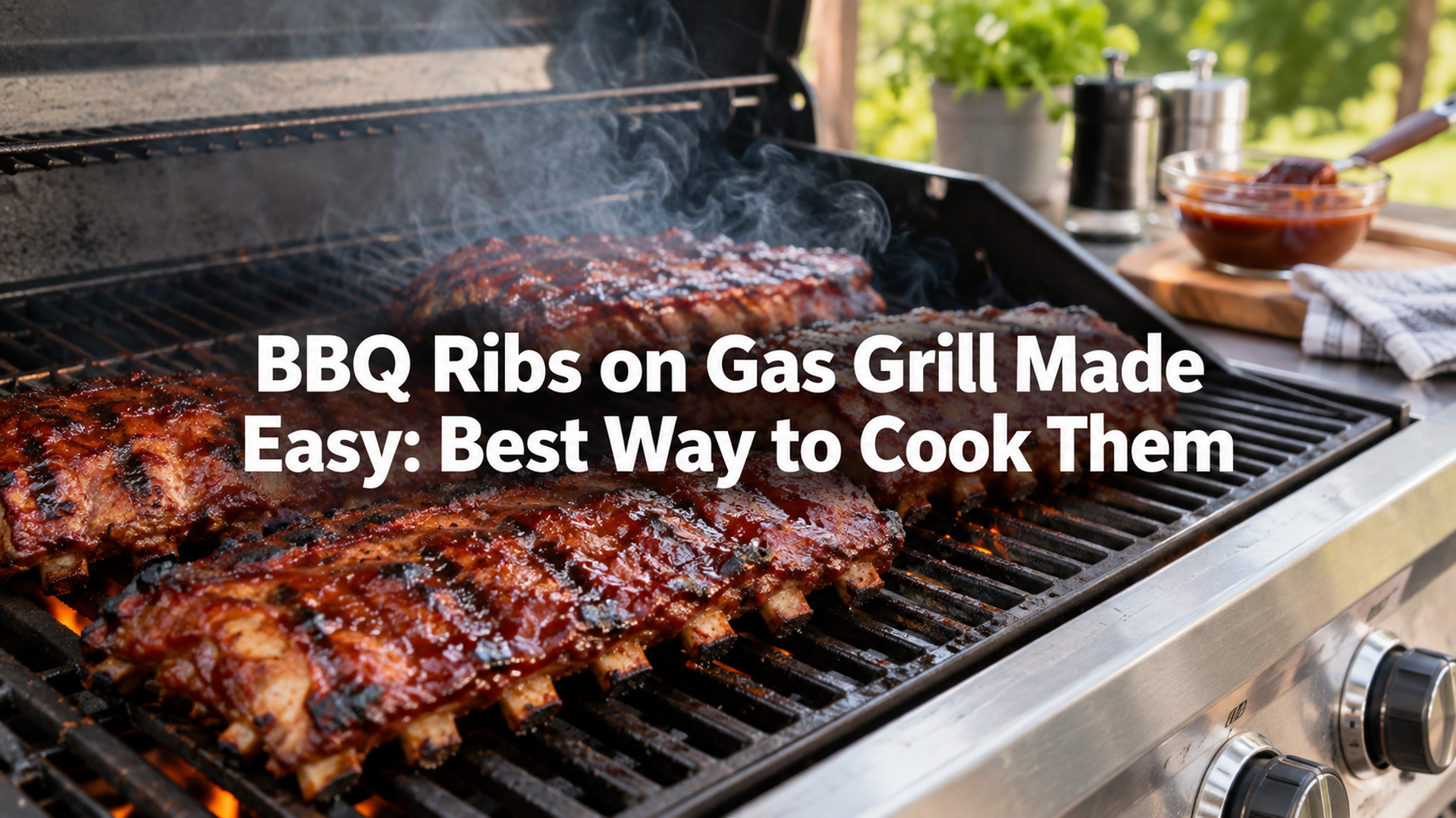 BBQ Ribs on Gas Grill Made Easy: Best Way to Cook Them
