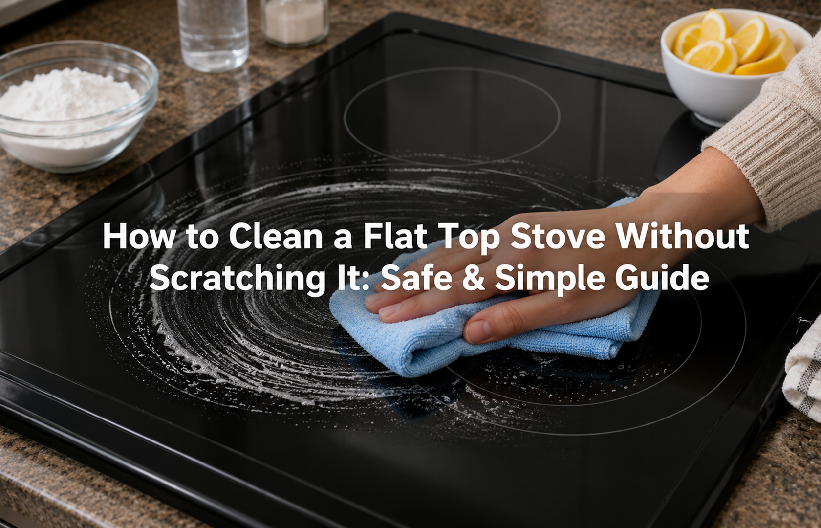 How to Clean a Flat Top Stove Without Scratching It: Safe & Simple Guide