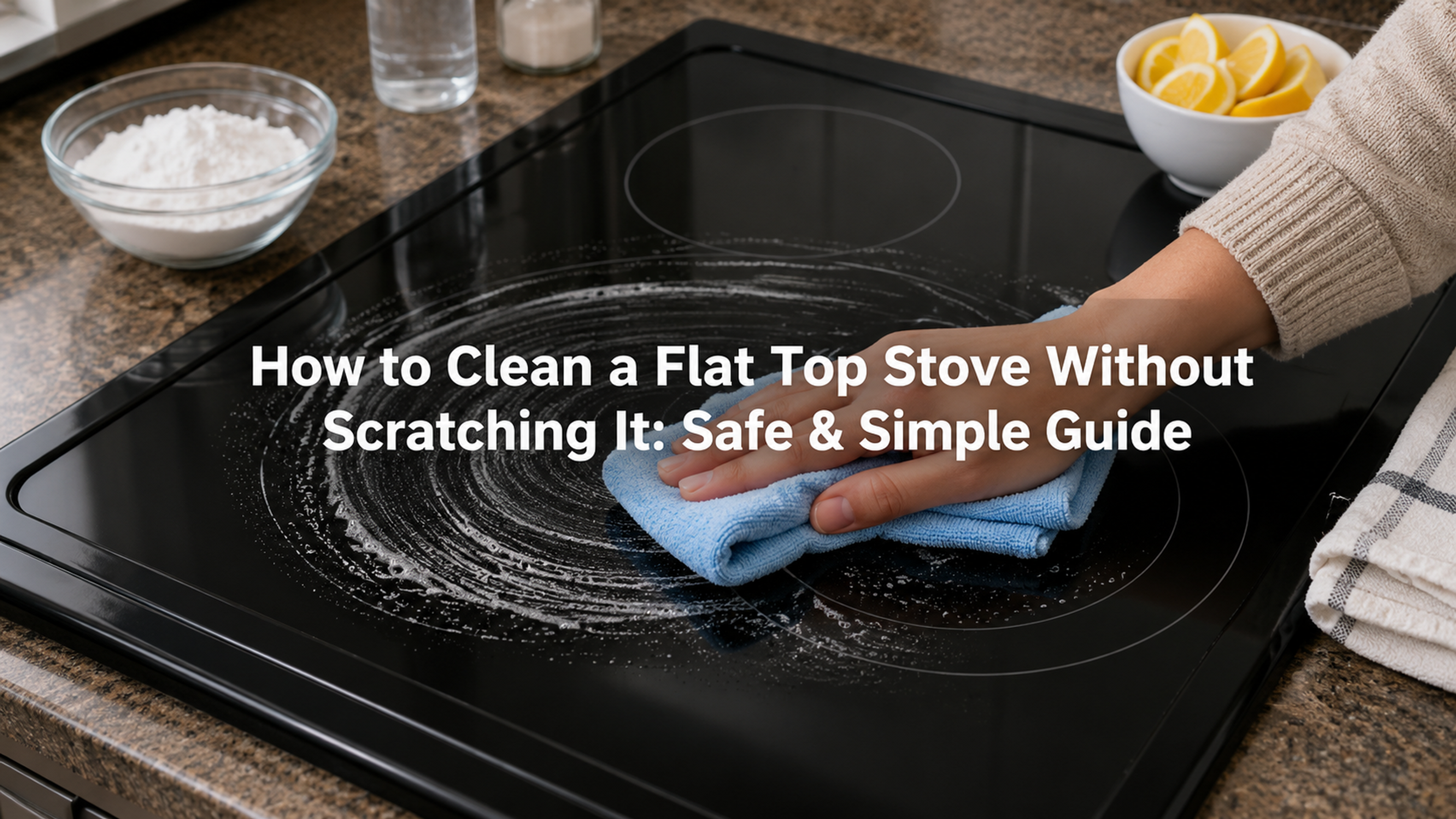 How to Clean a Flat Top Stove Without Scratching It: Safe & Simple Guide
