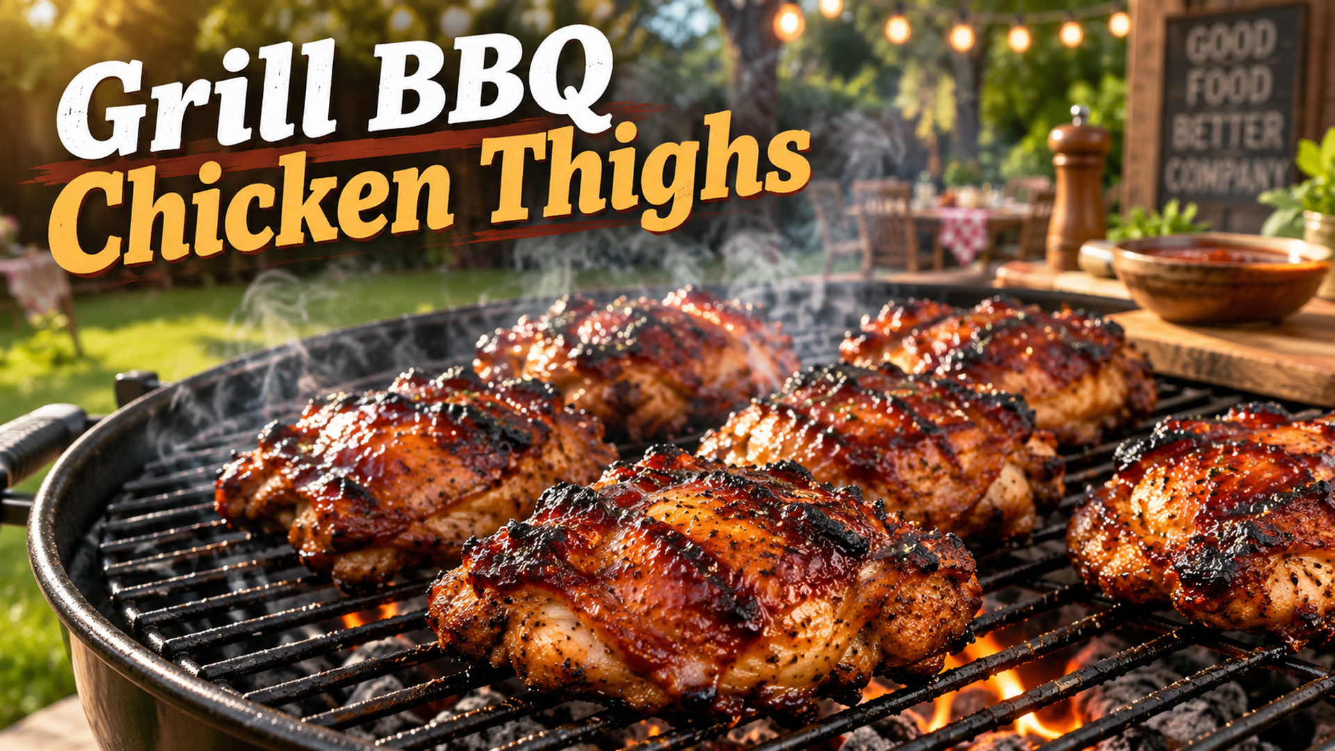 Learn How to Grill BBQ Chicken Thighs in 5 Easy Steps