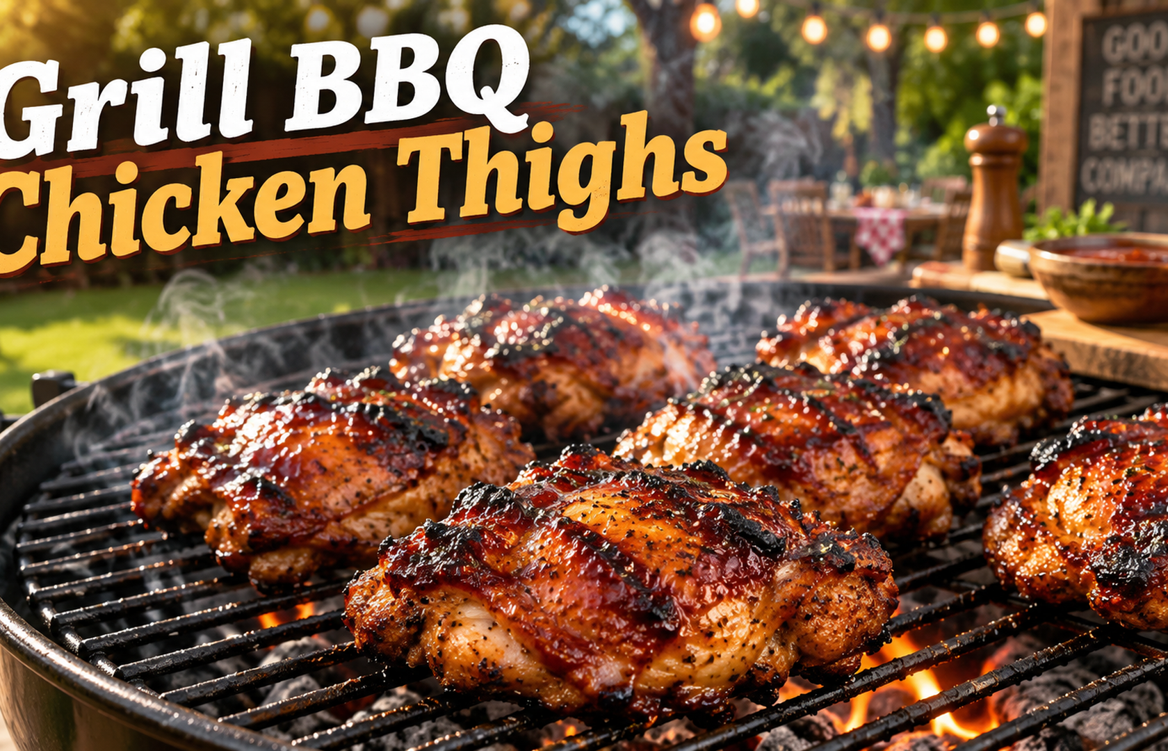 Learn How to Grill BBQ Chicken Thighs in 5 Easy Steps