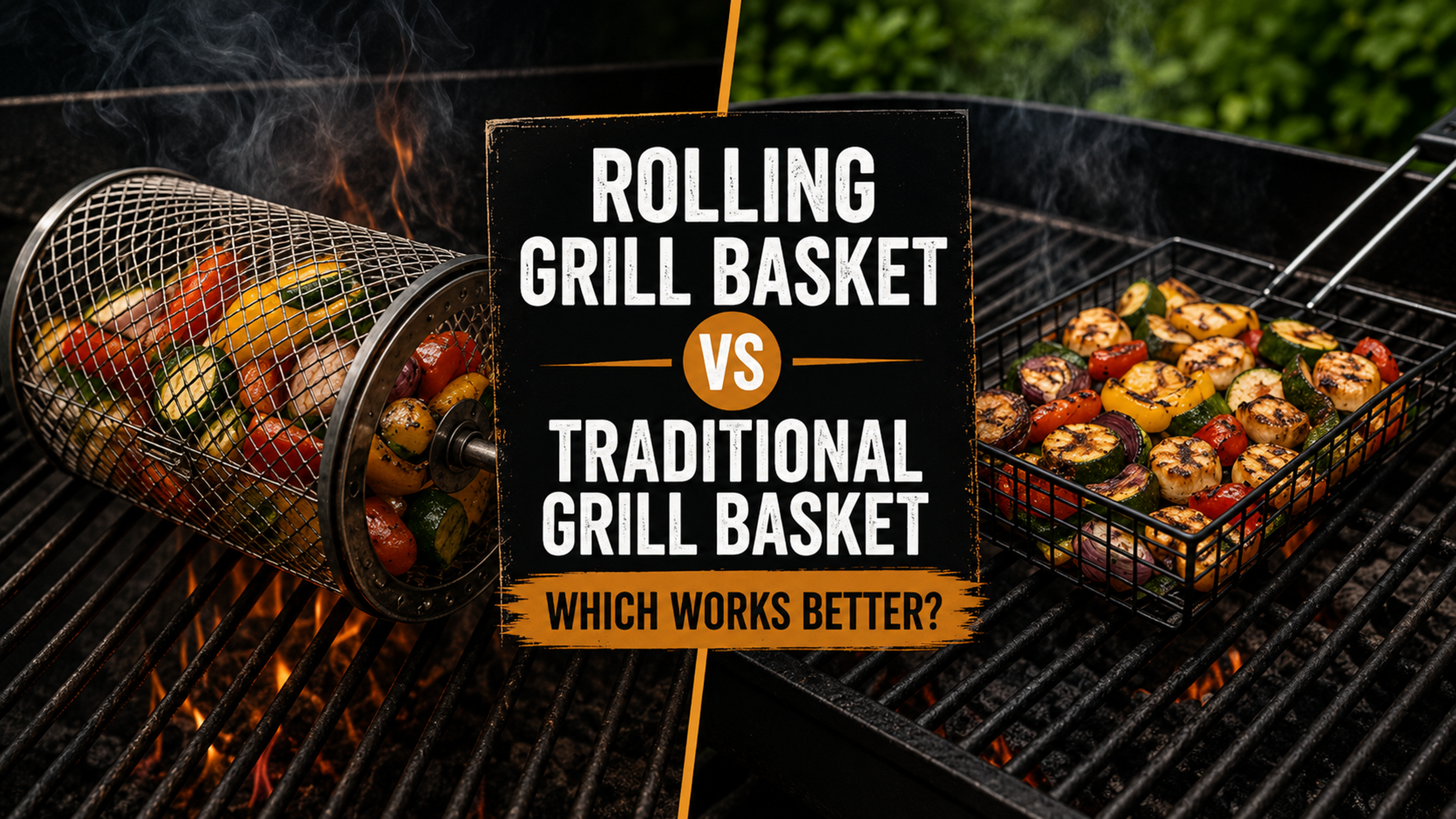 Rolling Grill Basket vs Traditional Grill Basket: Which Works Better?