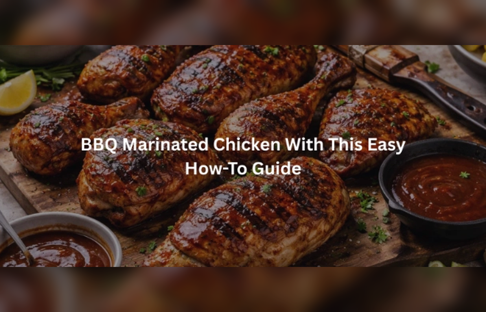 Learn How to BBQ Marinated Chicken With This Easy How-To Guide