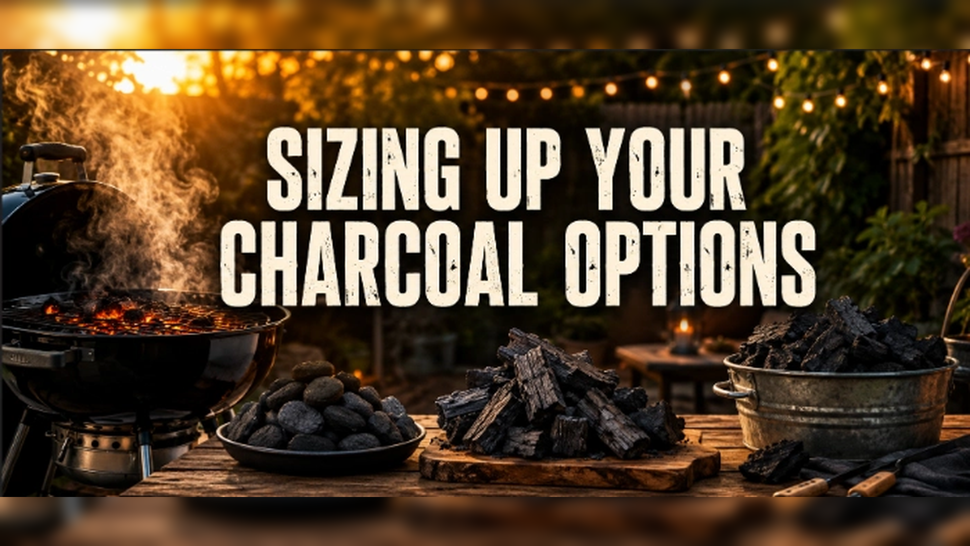 Sizing Up Your Charcoal Options: The Best Fuels for Your Grill