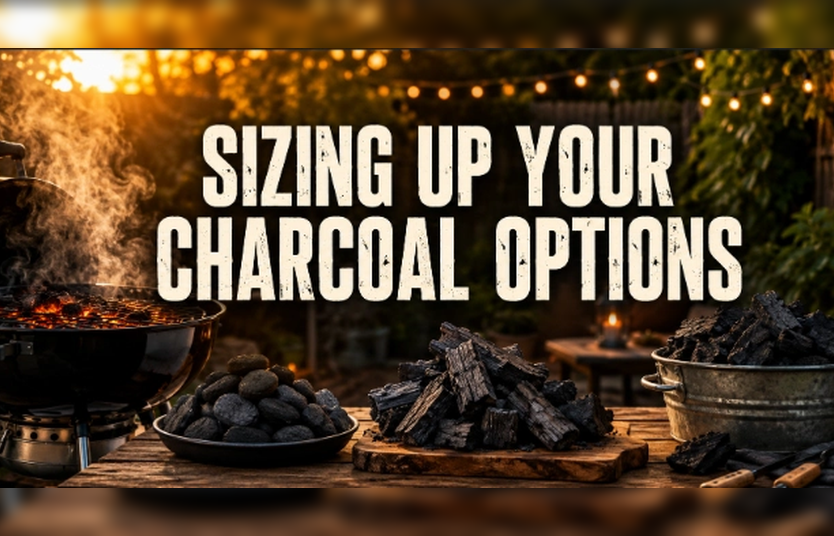 Sizing Up Your Charcoal Options: The Best Fuels for Your Grill