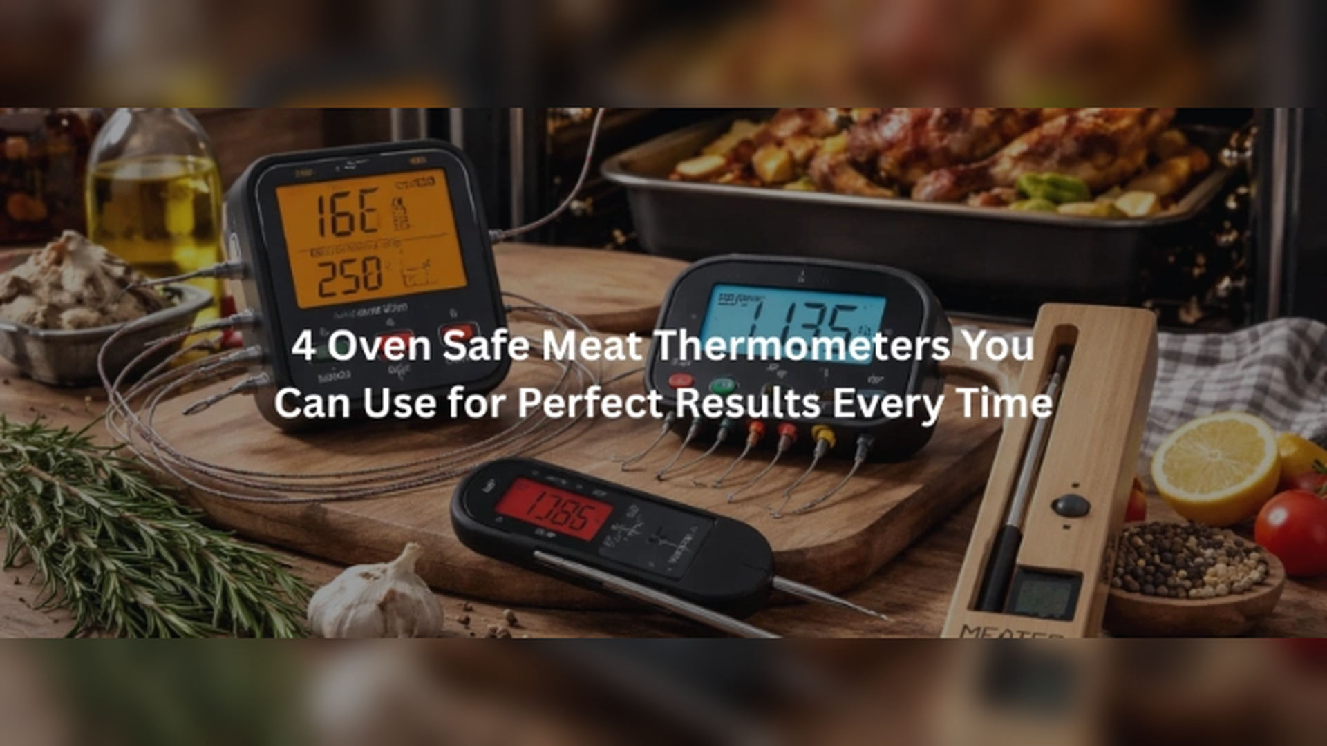 Top 4 Oven Safe Meat Thermometers You Can Use