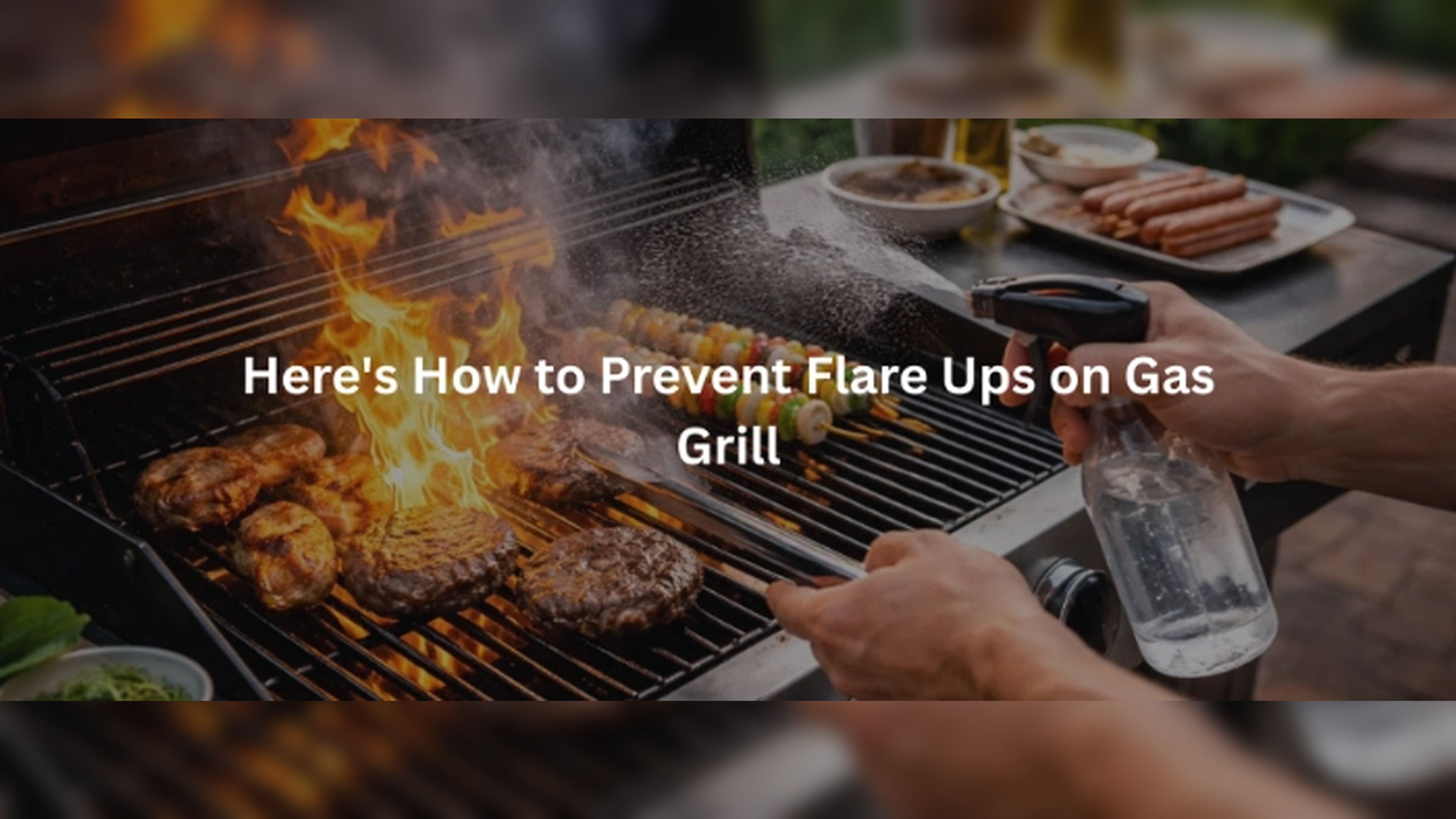 Learn How to Prevent Flare Ups on Gas Grill