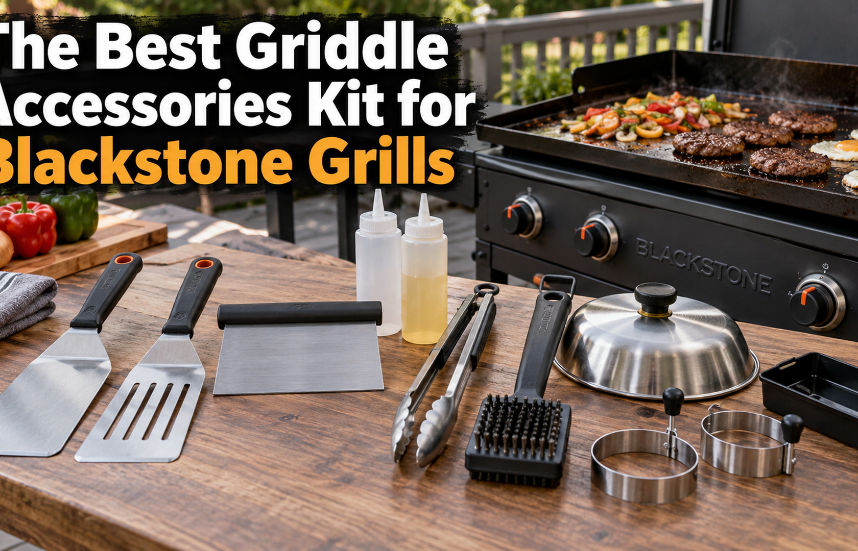 The Best Griddle Accessories Kit for Blackstone Grills