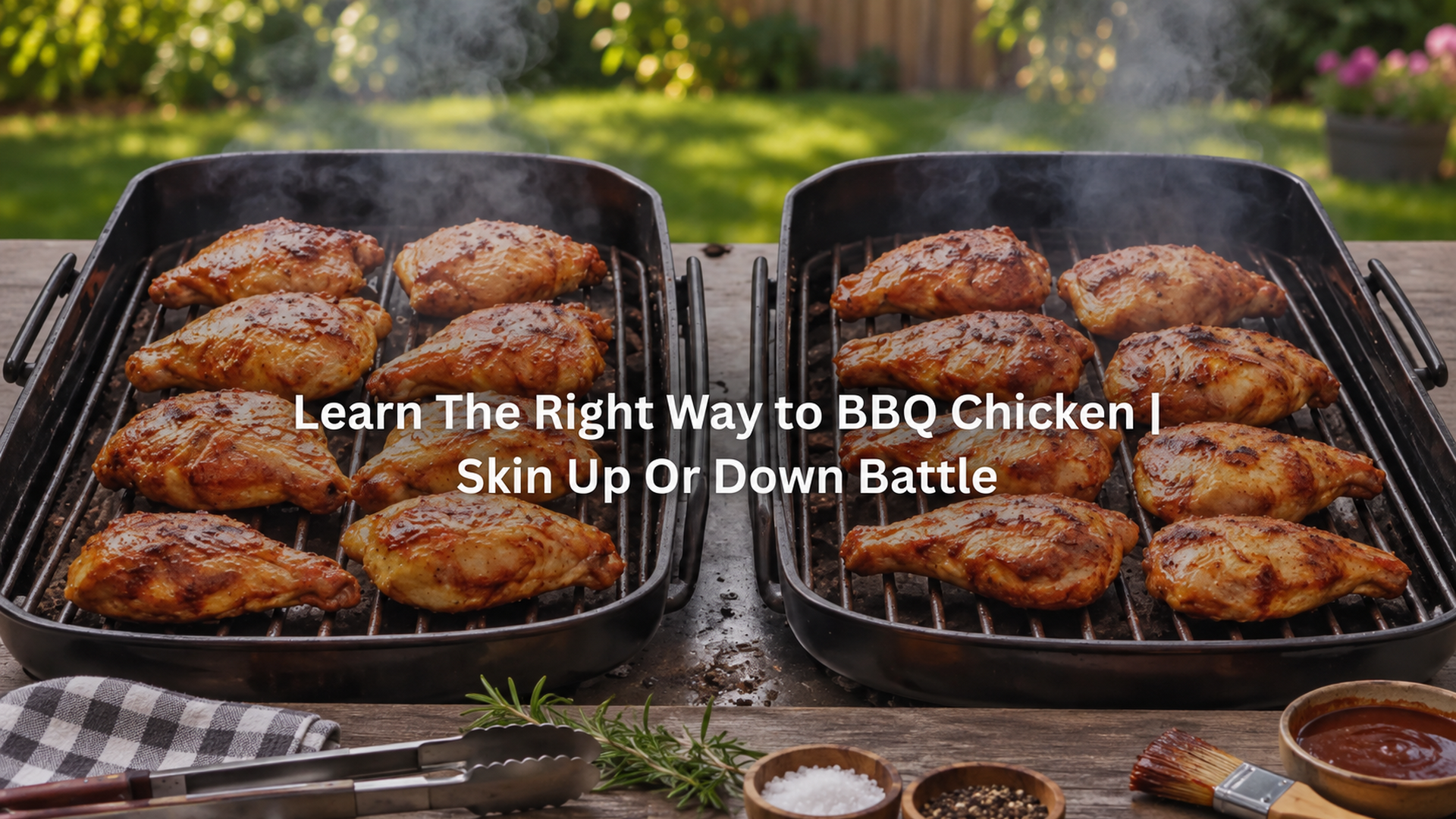 Should You BBQ Chicken Skin Up Or Down?