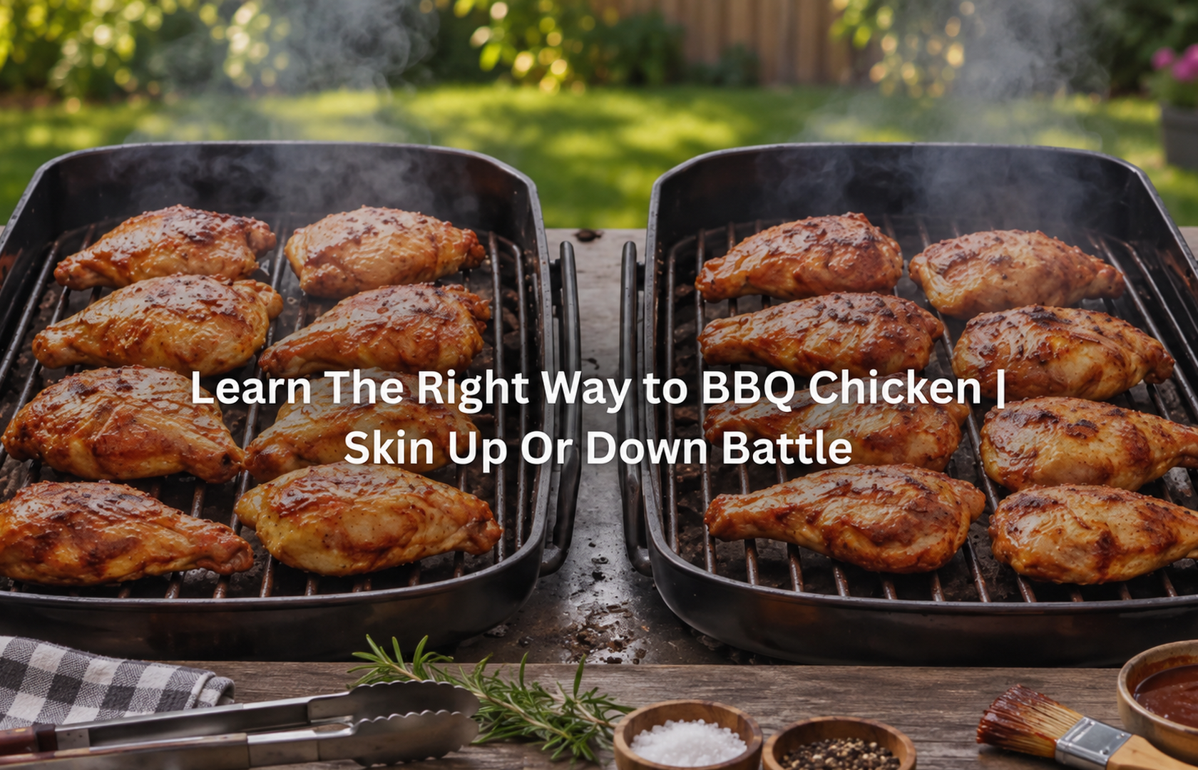 Should You BBQ Chicken Skin Up Or Down?