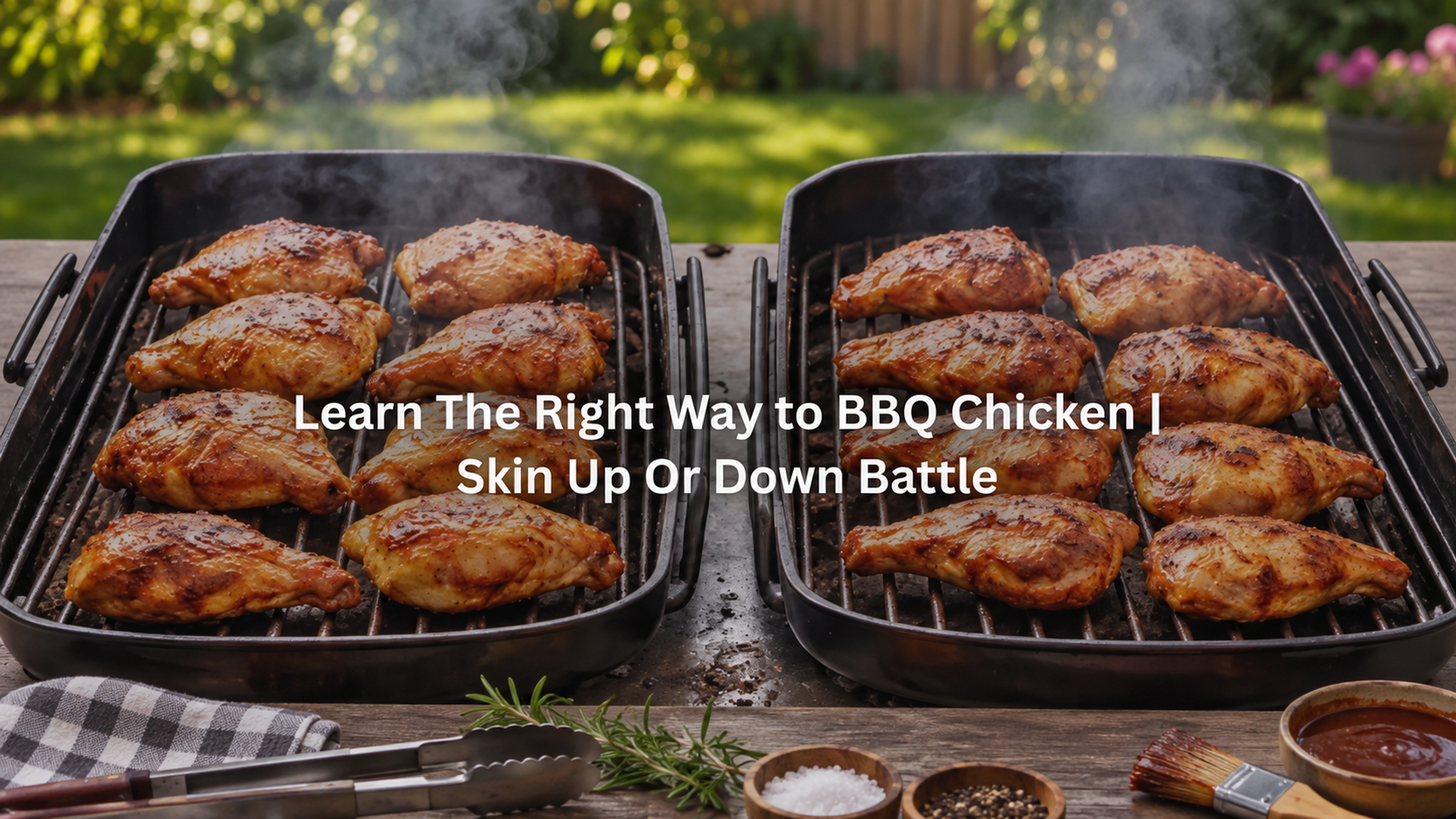 Should You BBQ Chicken Skin Up Or Down?