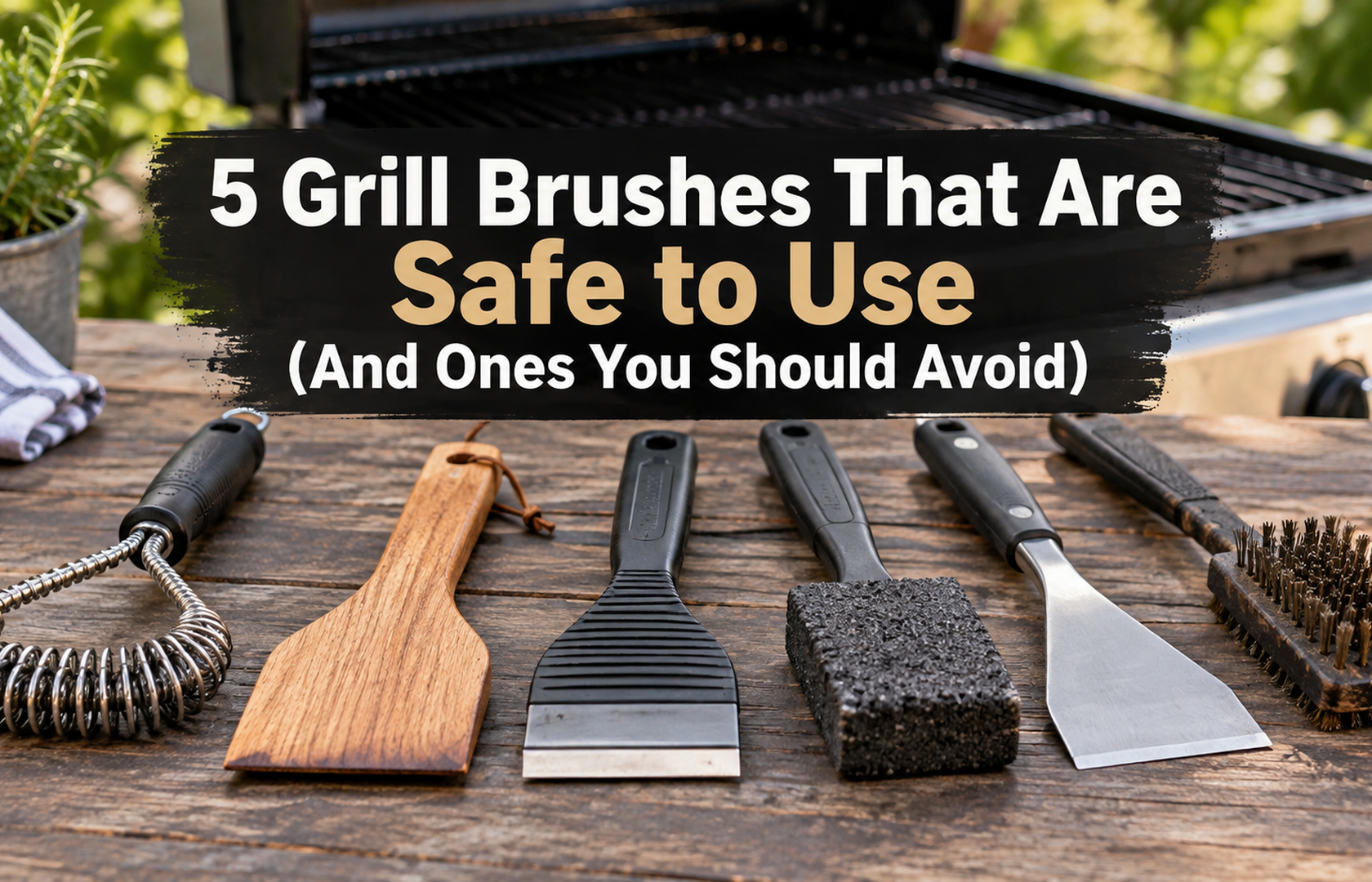 Discover 5 Grill Brushes That are Safe to Use