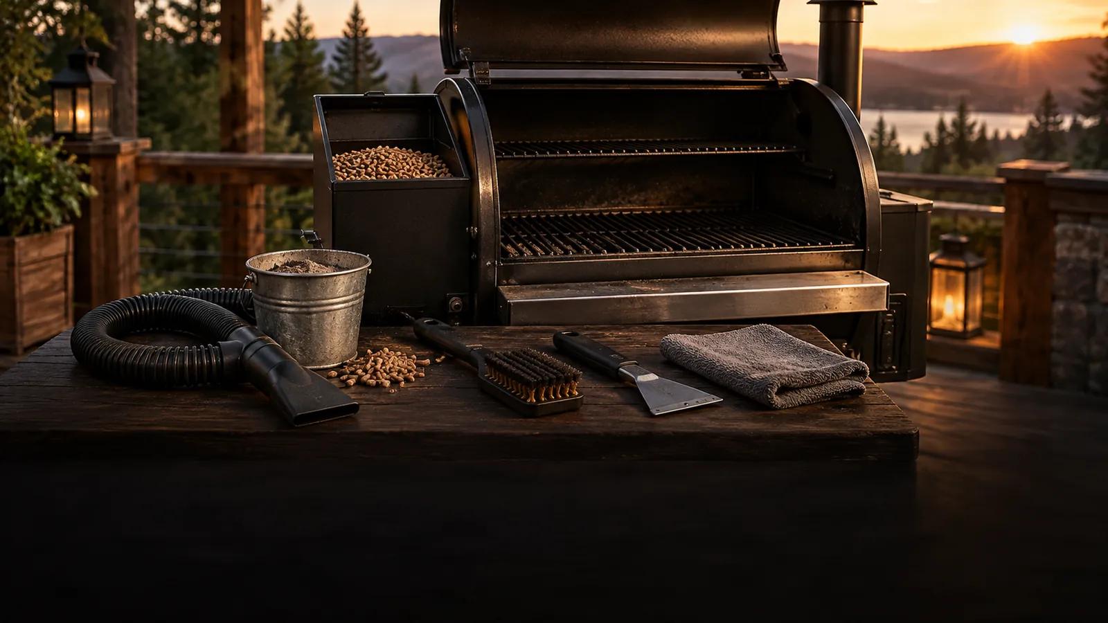 Pellet Grill Clean Up for Beginners: A Quick & Easy Guide