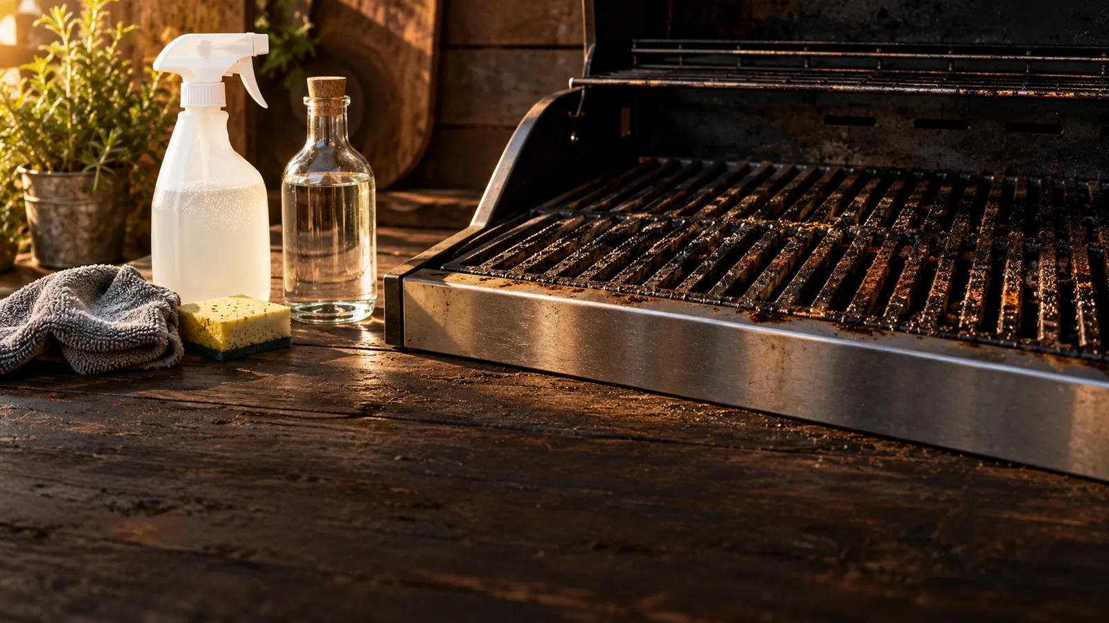 Can Grill Cleaner and Vinegar Duo Conquer the Toughest Grease and Grime?