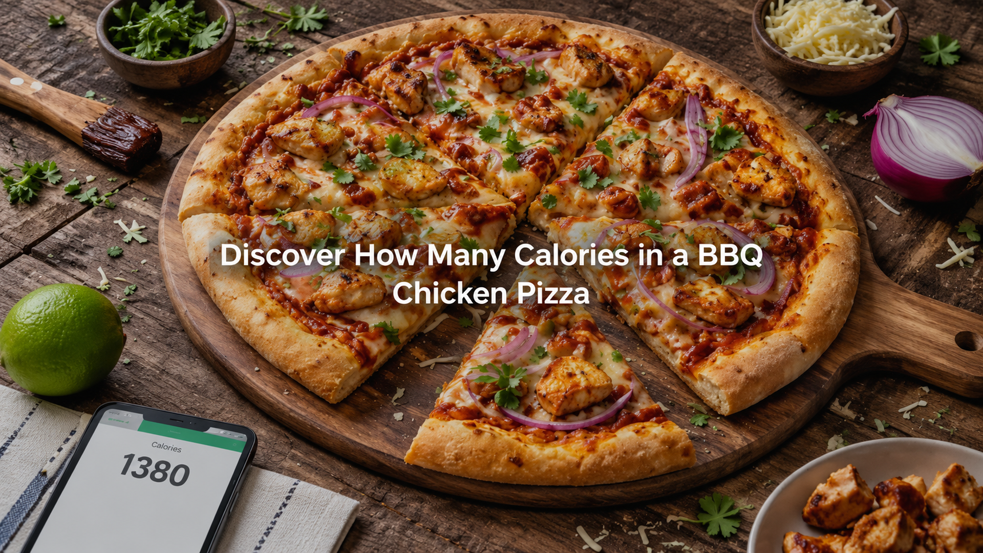 Discover How Many Calories in a BBQ Chicken Pizza