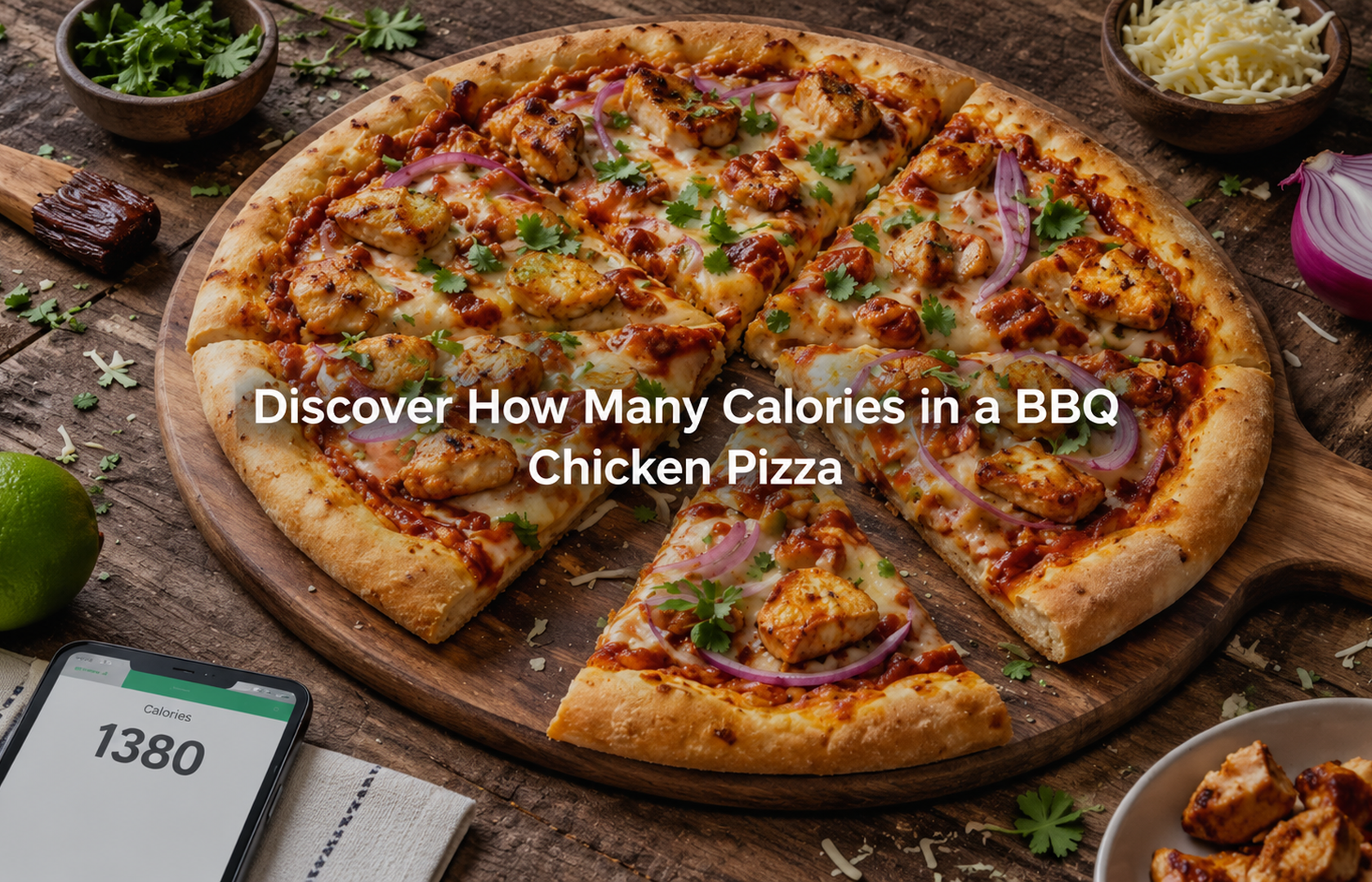 Discover How Many Calories in a BBQ Chicken Pizza
