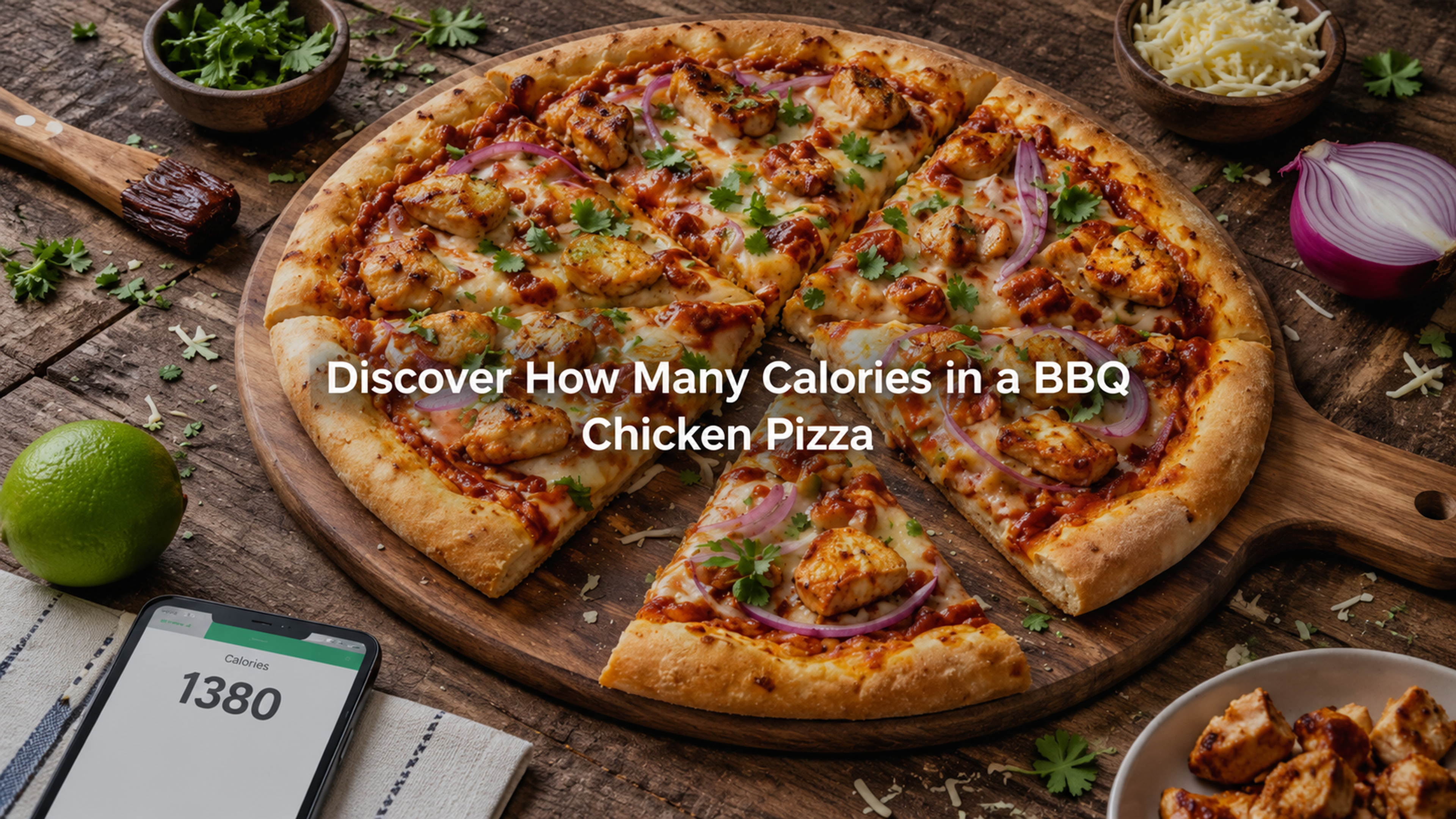 Discover How Many Calories in a BBQ Chicken Pizza