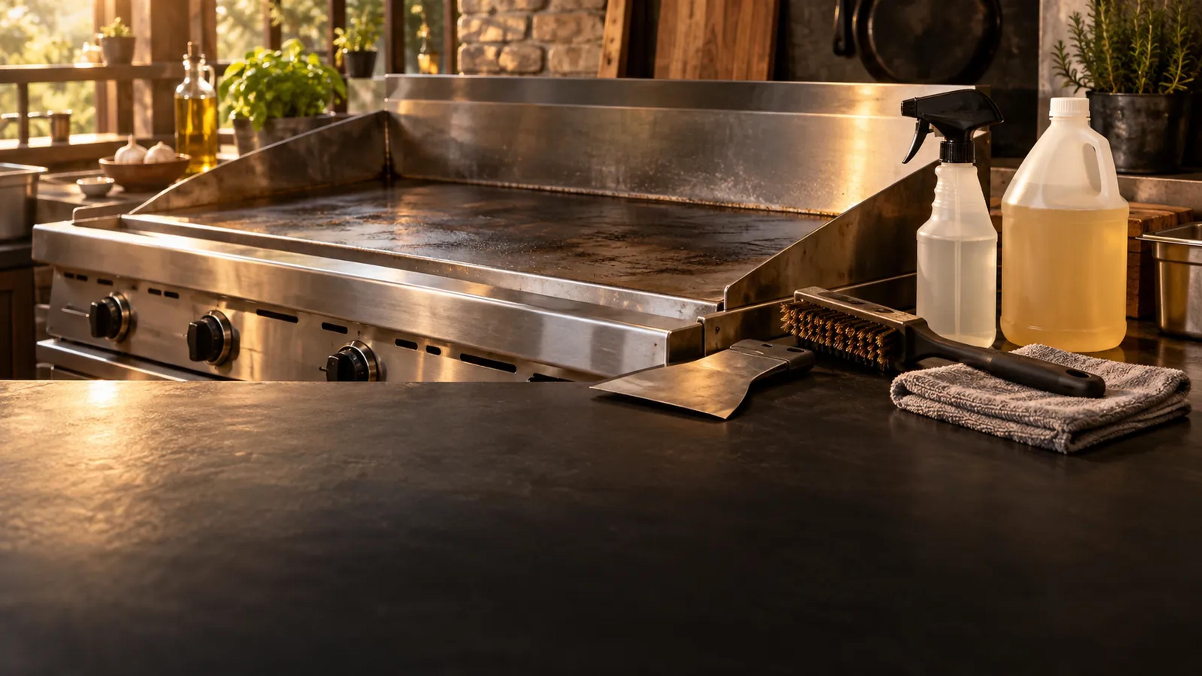 Top Commercial Grill Cleaner Solutions for a Safe Kitchen
