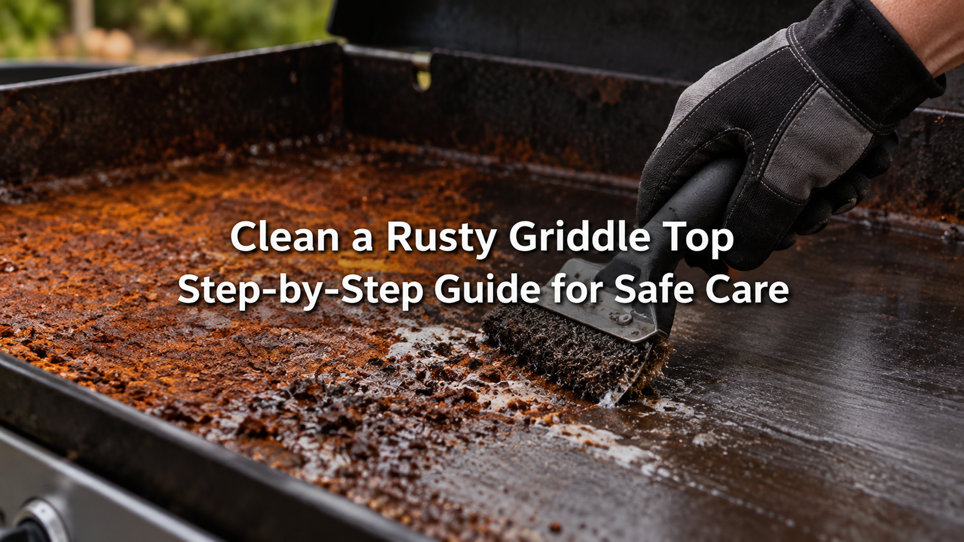 Clean a Rusty Griddle Top: Step-by-Step Guide for Safe Care