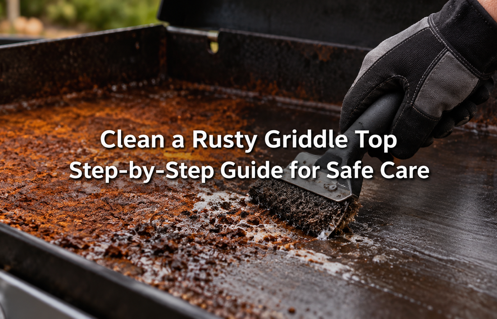 Clean a Rusty Griddle Top: Step-by-Step Guide for Safe Care