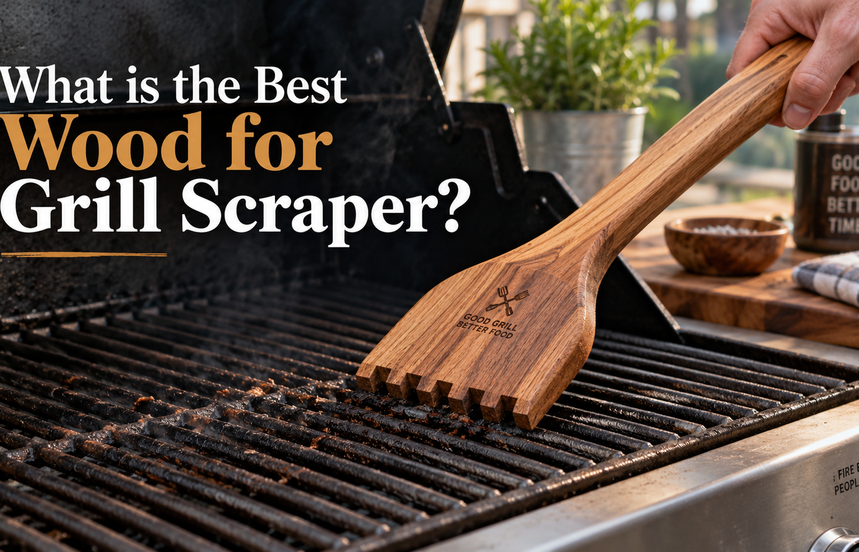 What is the Best Wood for Grill Scraper?