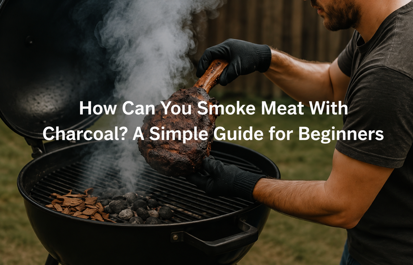Learn How Can You Smoke Meat With Charcoal